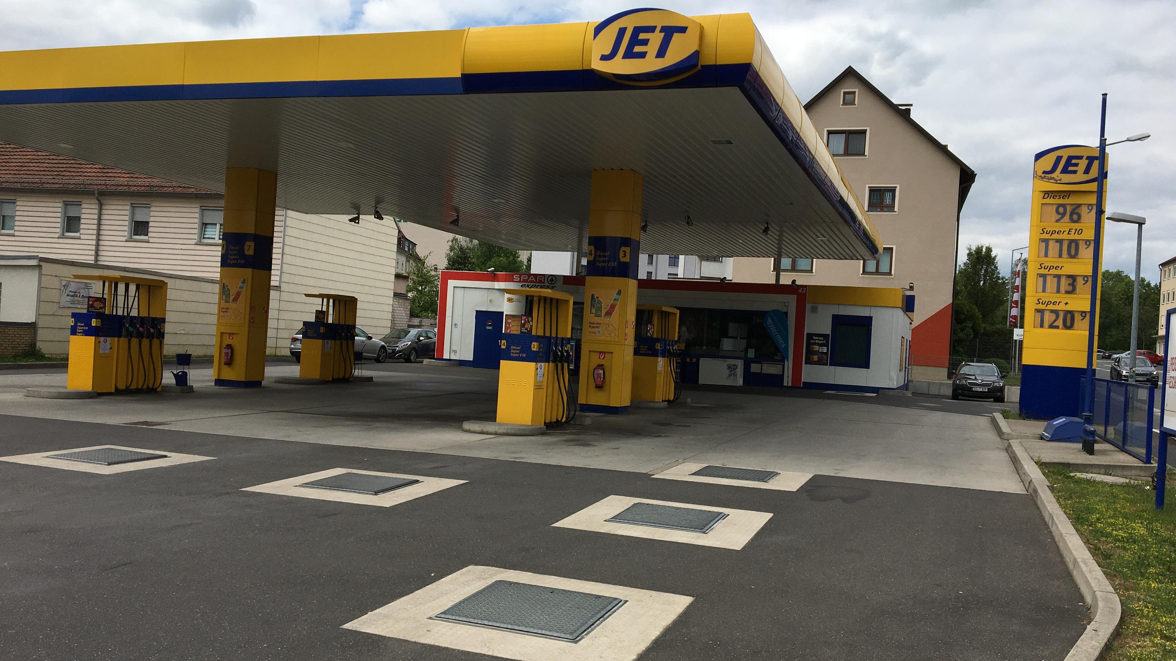 JET Tankstelle, Landwehrstraße in Schweinfurt