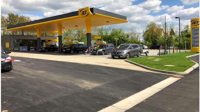 JET Tankstelle, Rodheimer Straße in Heuchelheim