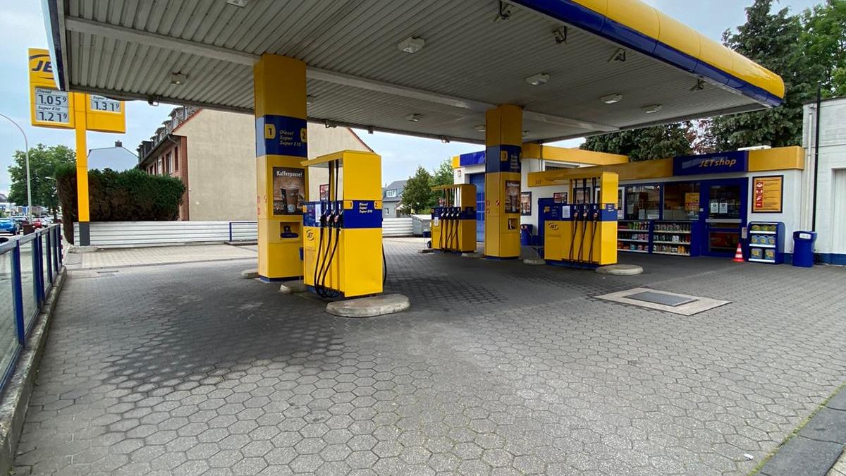JET Tankstelle, Krefelder Straße in Mönchengladbach