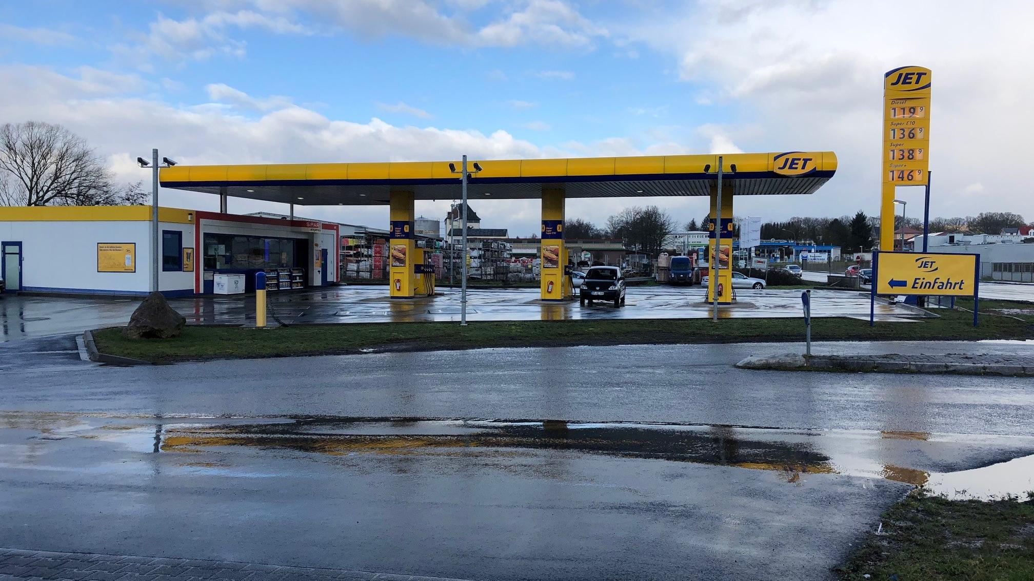 JET Tankstelle, Marburger Straße in Wetter (Hessen)