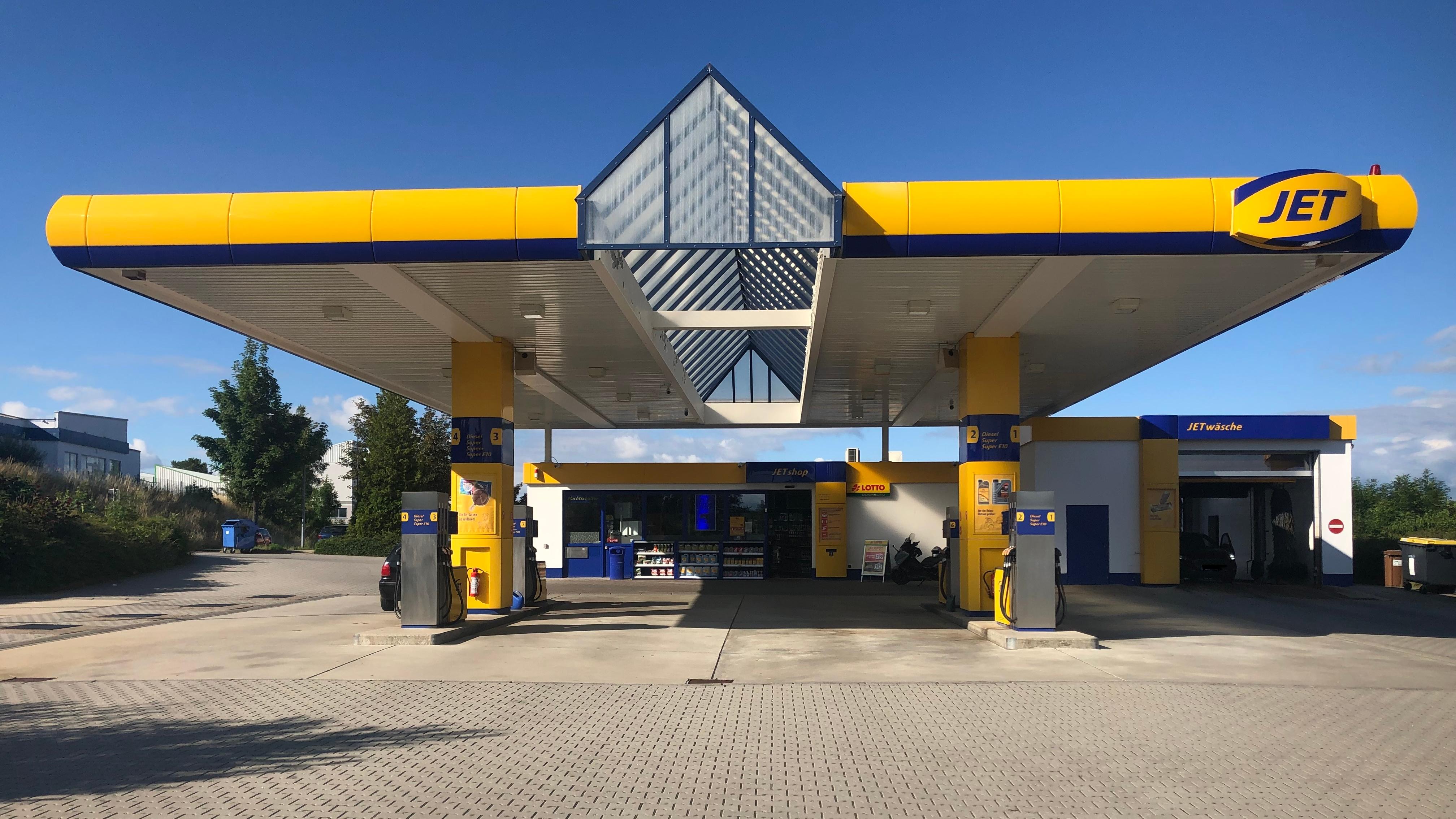 JET Tankstelle, Zu den Teichen in Stollberg