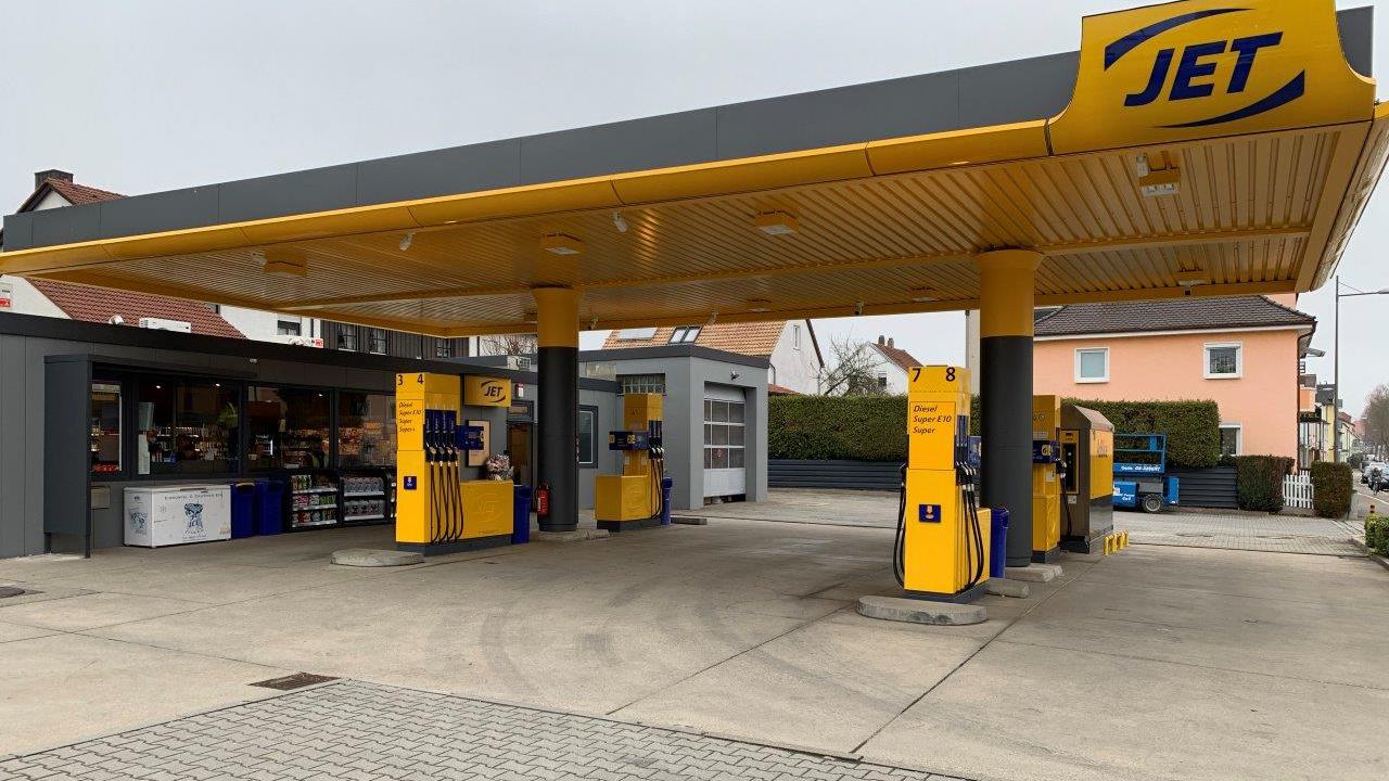 JET Tankstelle, Landshuter Straße in Straubing