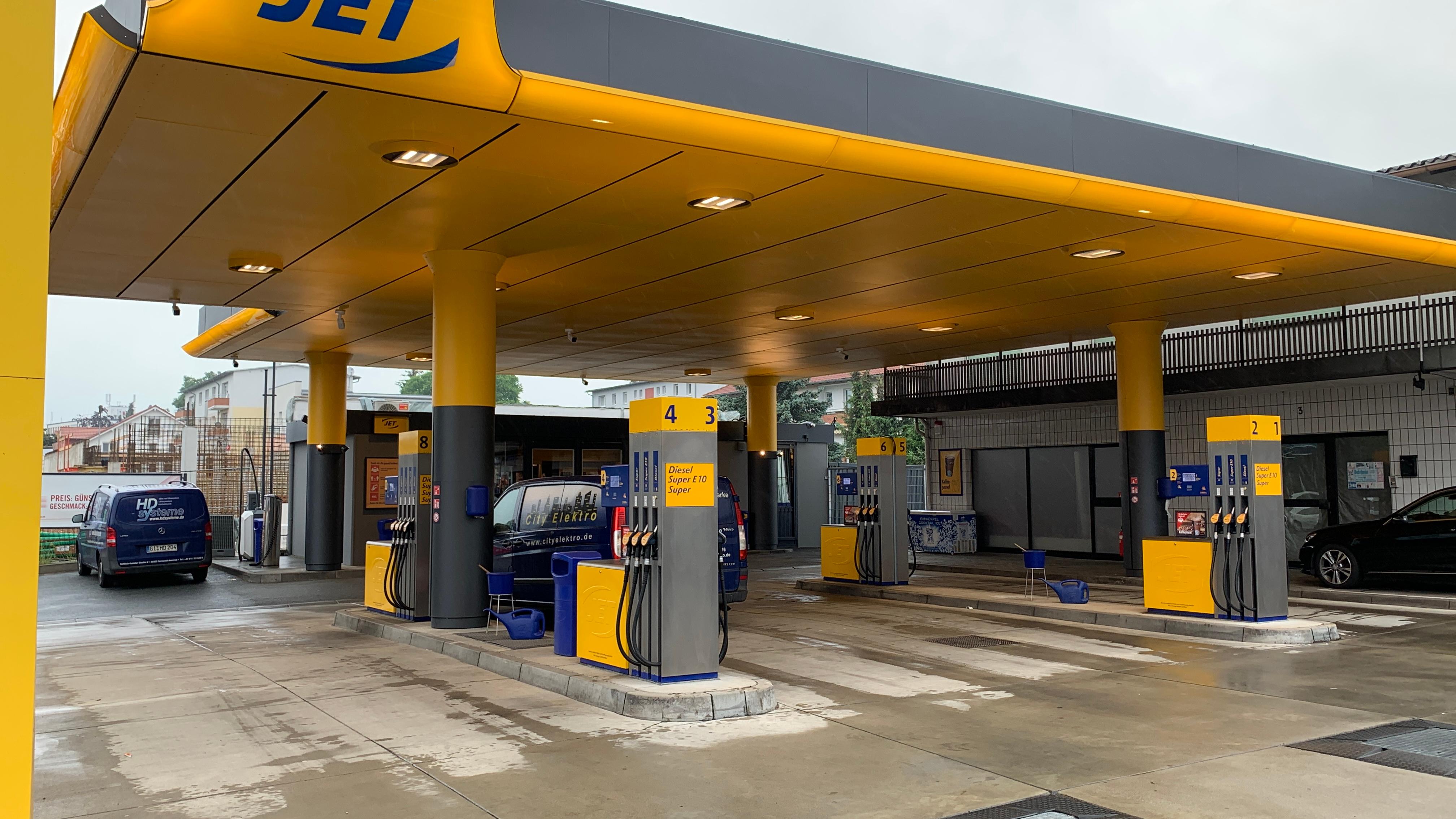 JET Tankstelle, Darmstädter Straße in Reinheim