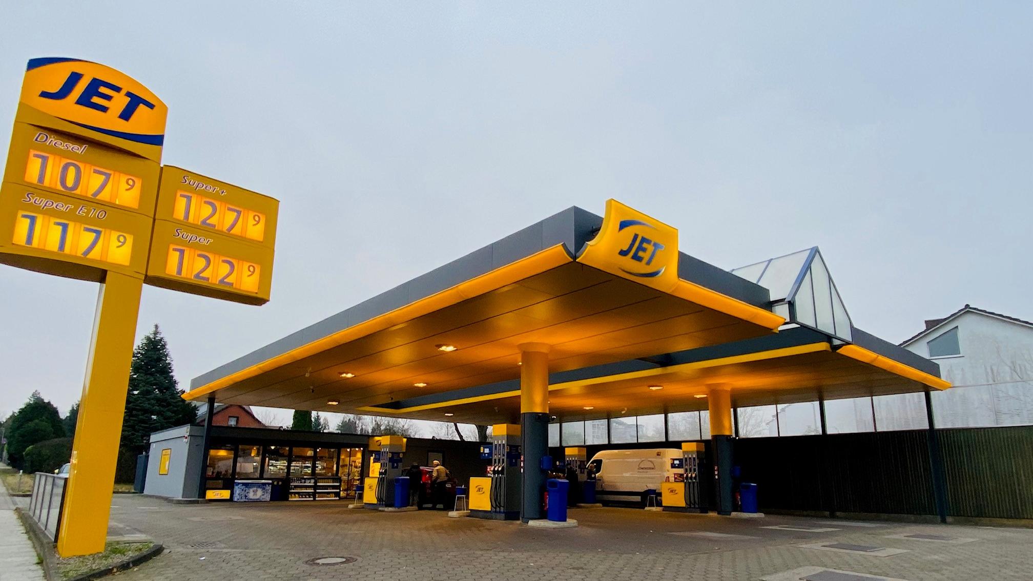JET Tankstelle, Möllner Landstraße in Oststeinbek
