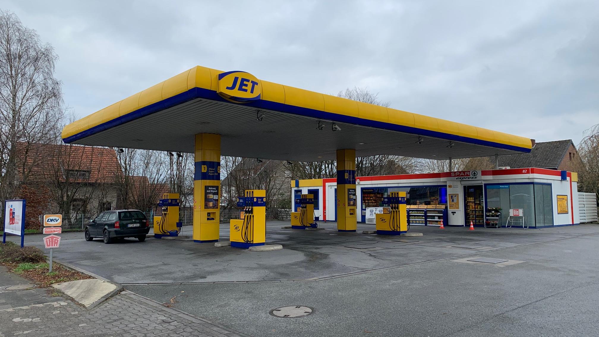 JET Tankstelle, Bielefelder Straße in Rheda-Wiedenbrück