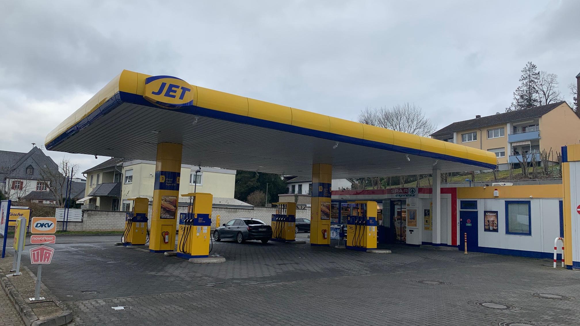 JET Tankstelle, Frankfurter Straße in Bad Camberg