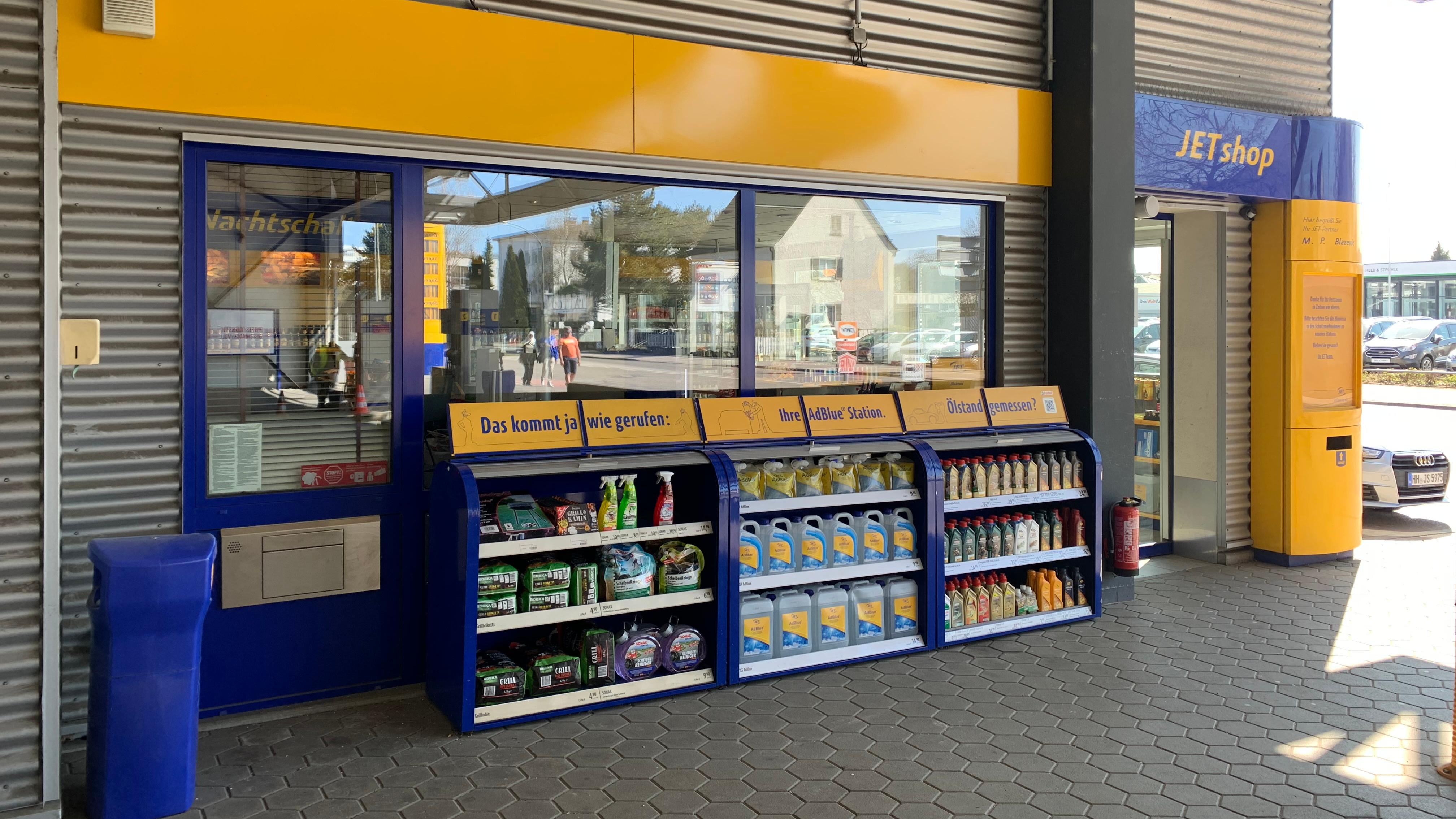 JET Tankstelle, Memminger Straße in Neu-Ulm