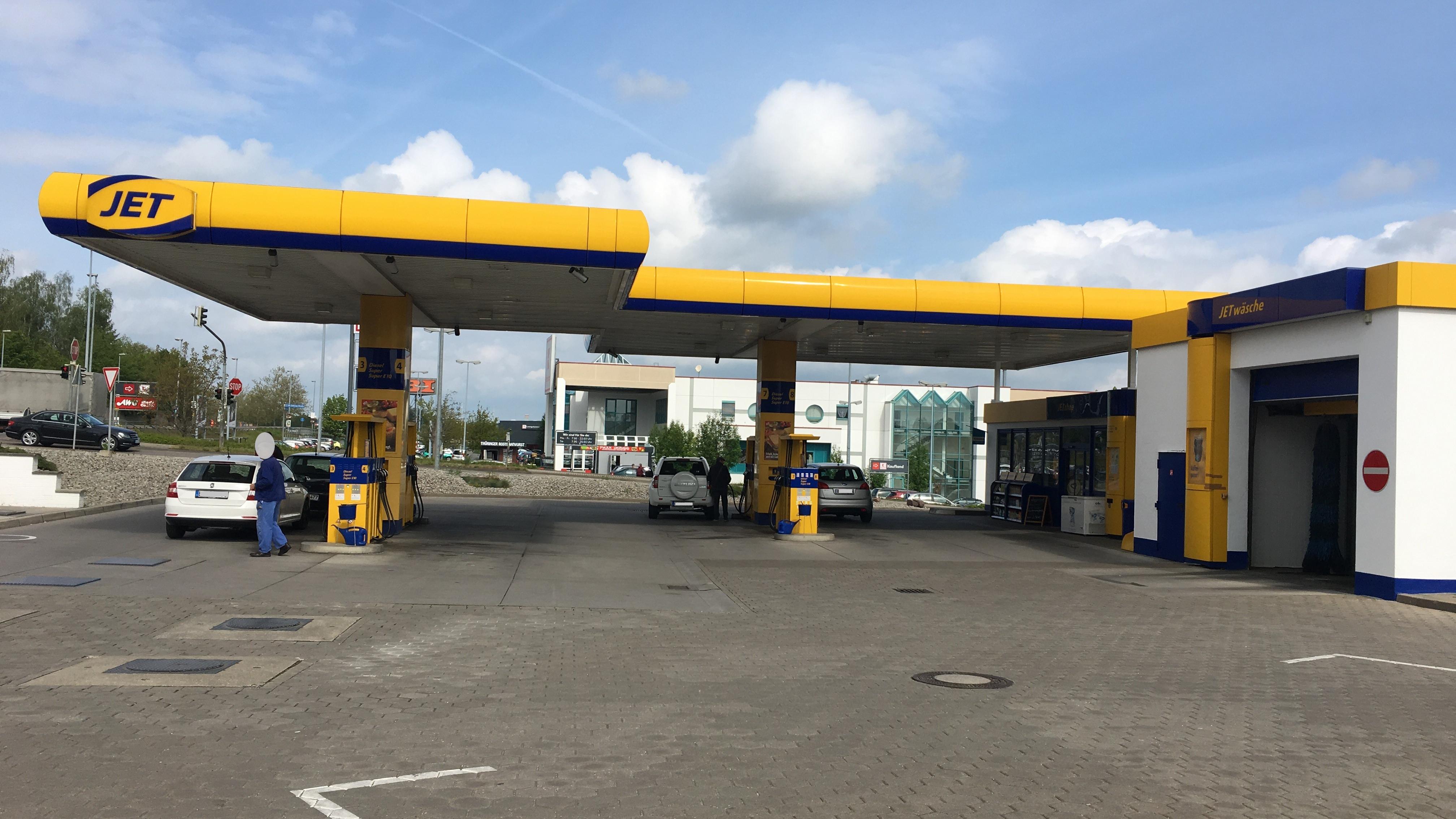JET Tankstelle, Weißenfelser Straße in Naumburg (Saale)