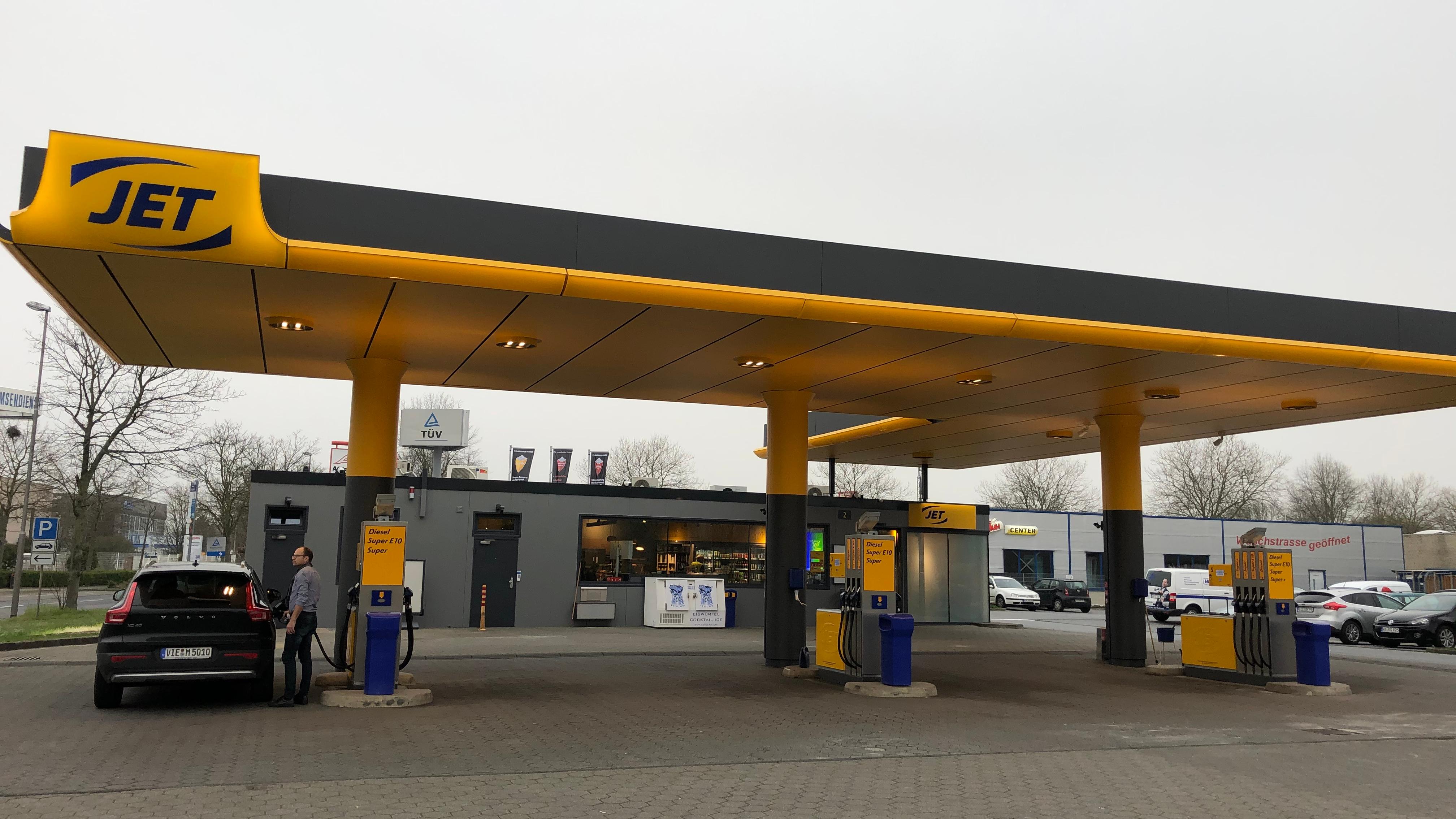 JET Tankstelle, Hanns-Martin-Schleyer-Straße in Willich