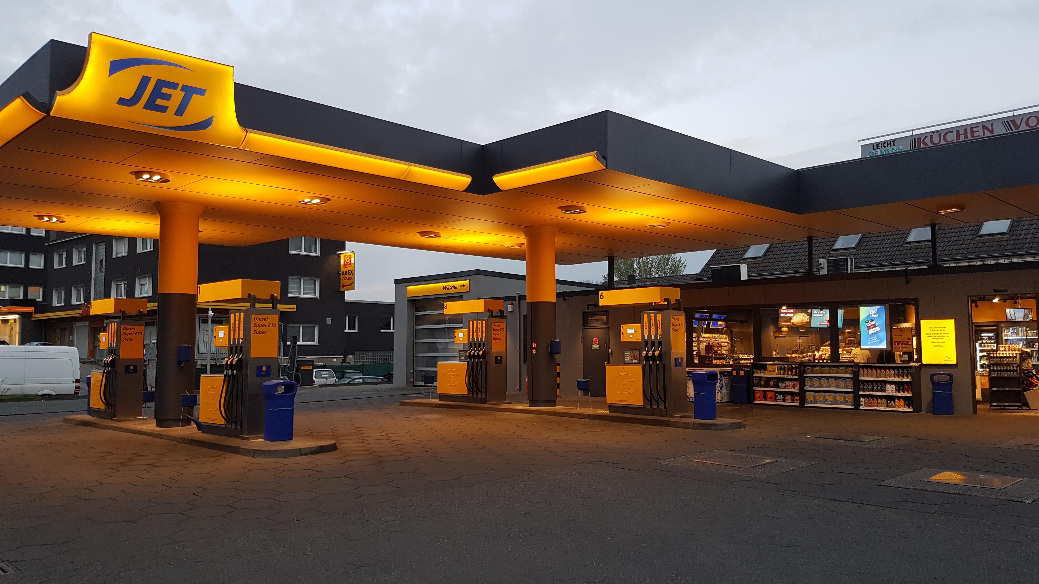 JET Tankstelle, Bocholder Straße in Essen