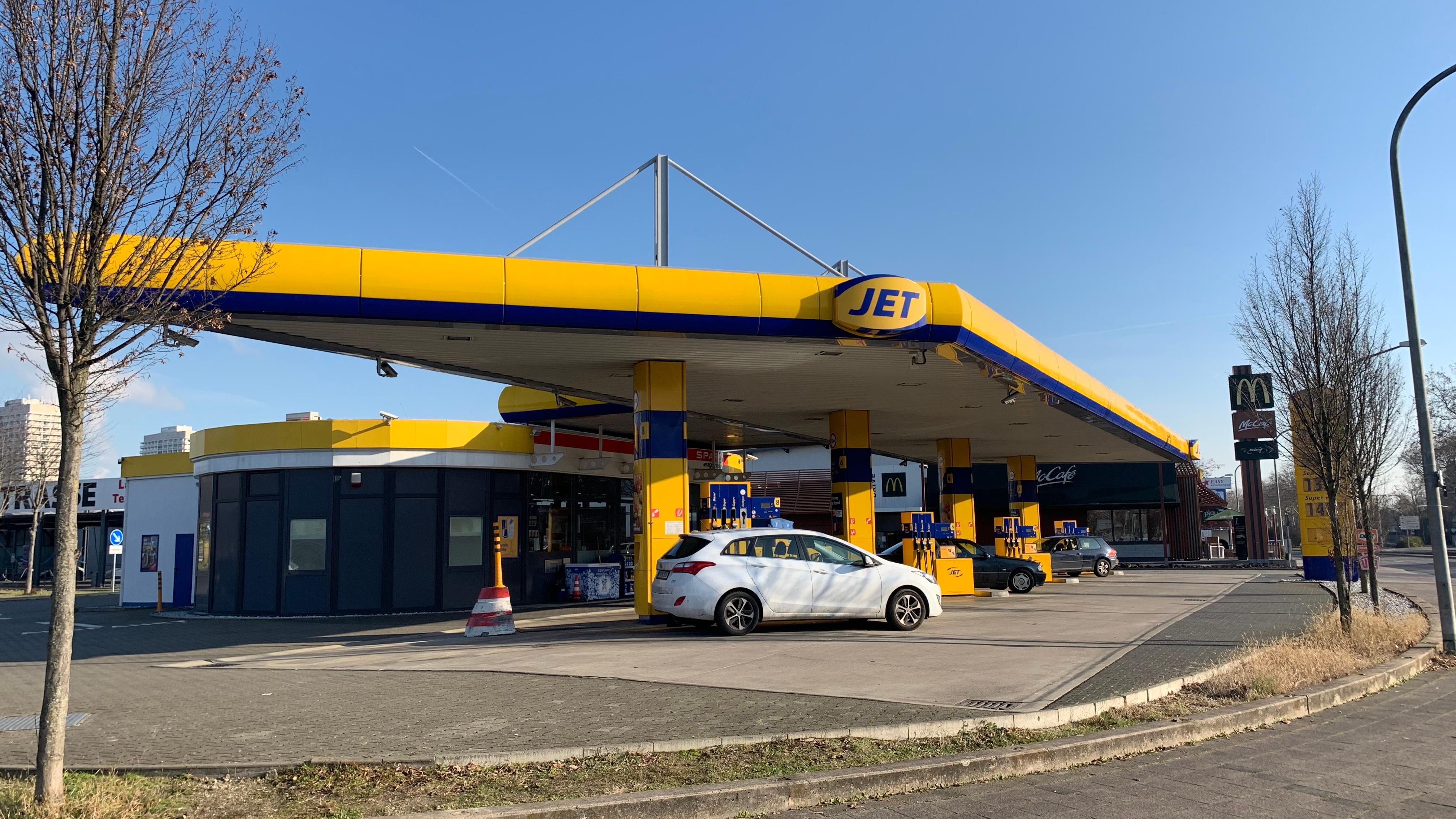 JET Tankstelle, Mannheimer Straße in Ludwigshafen am Rhein