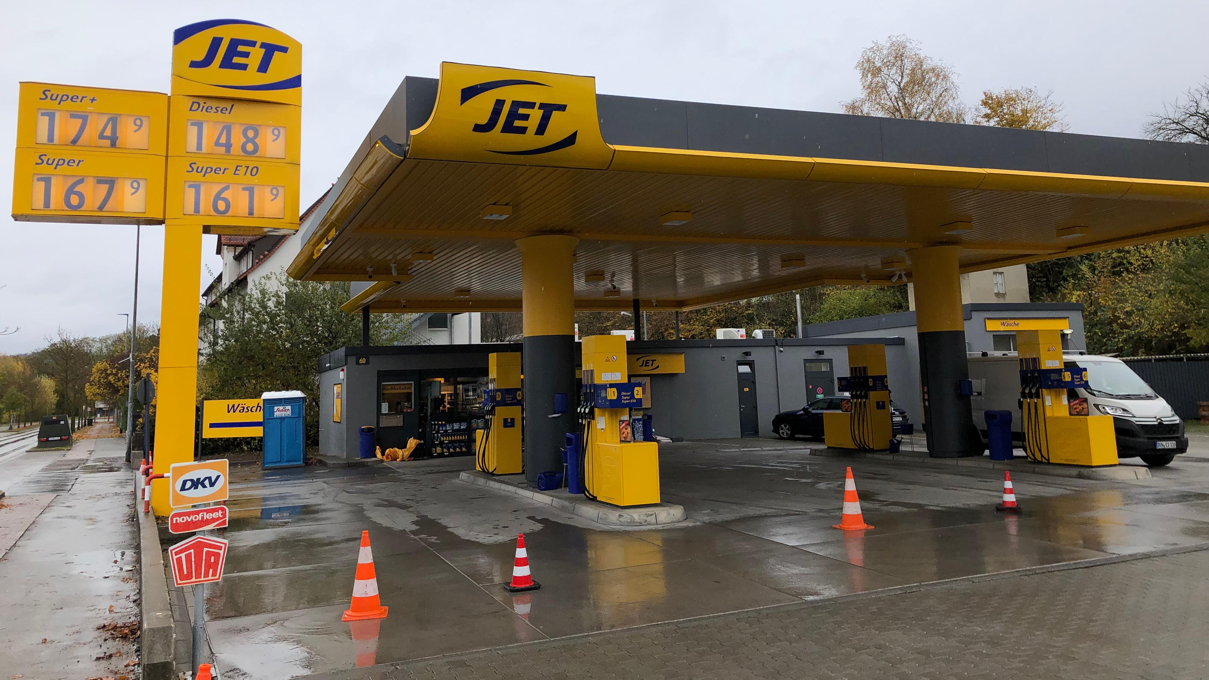 JET Tankstelle, Tübinger Straße in Rottenburg am Neckar