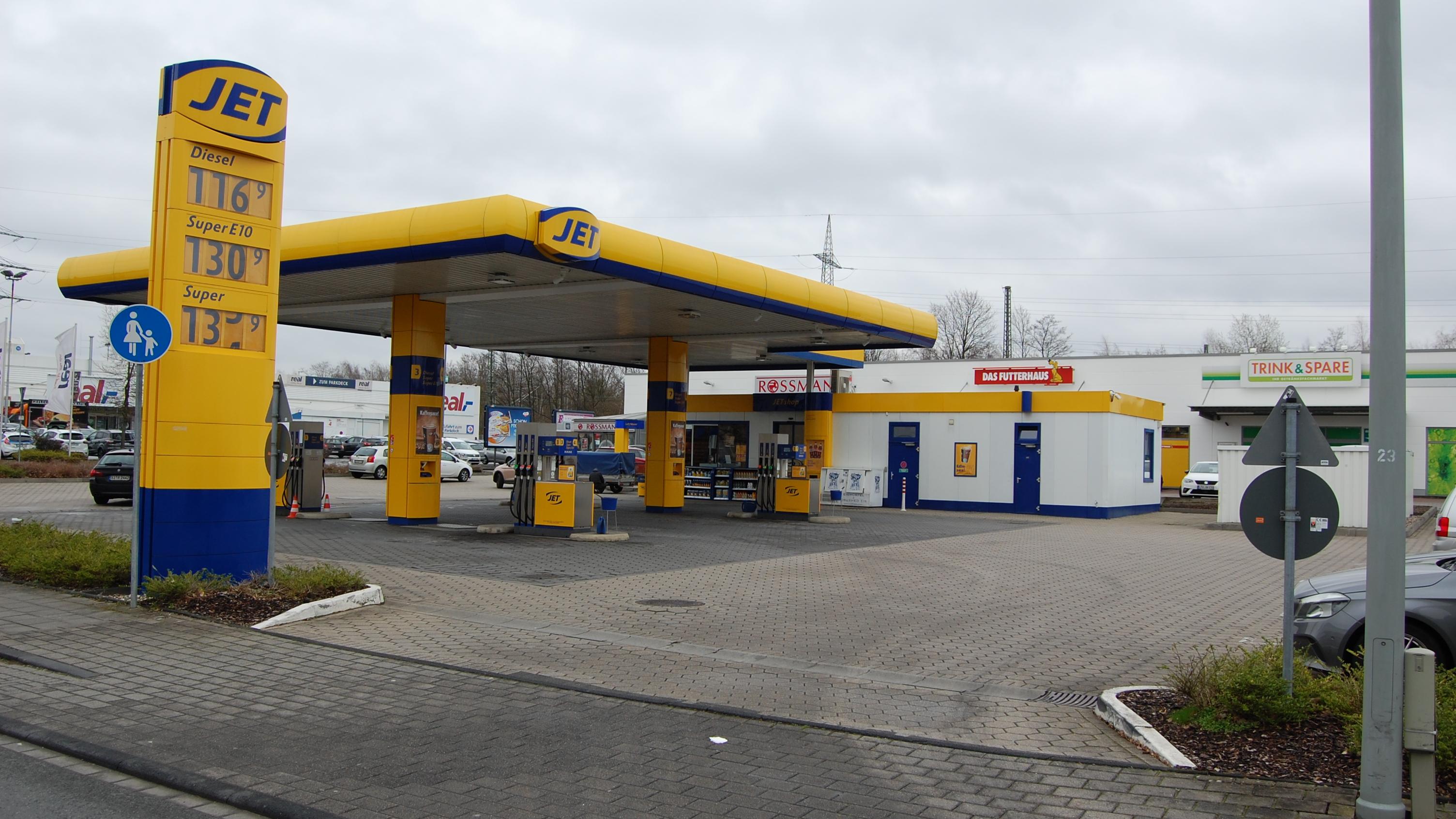 JET Tankstelle, Stixchesstraße in Leverkusen