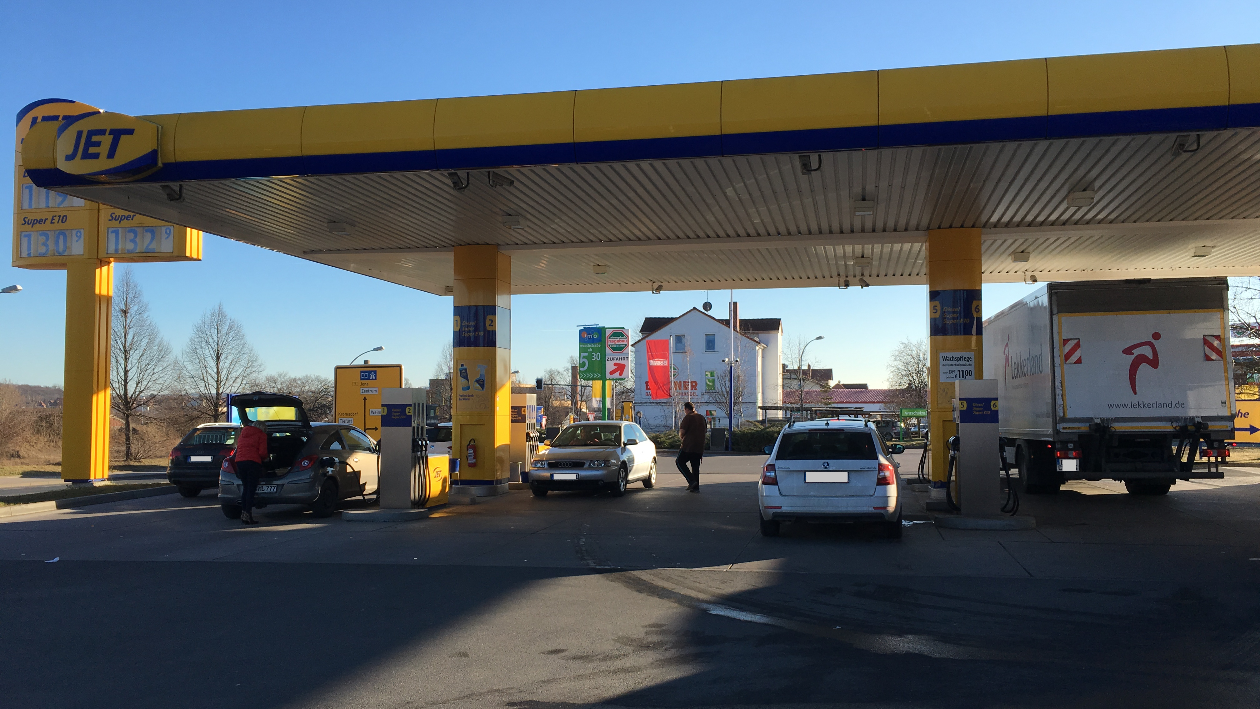 JET Tankstelle, Buttelstedter Straße in Weimar