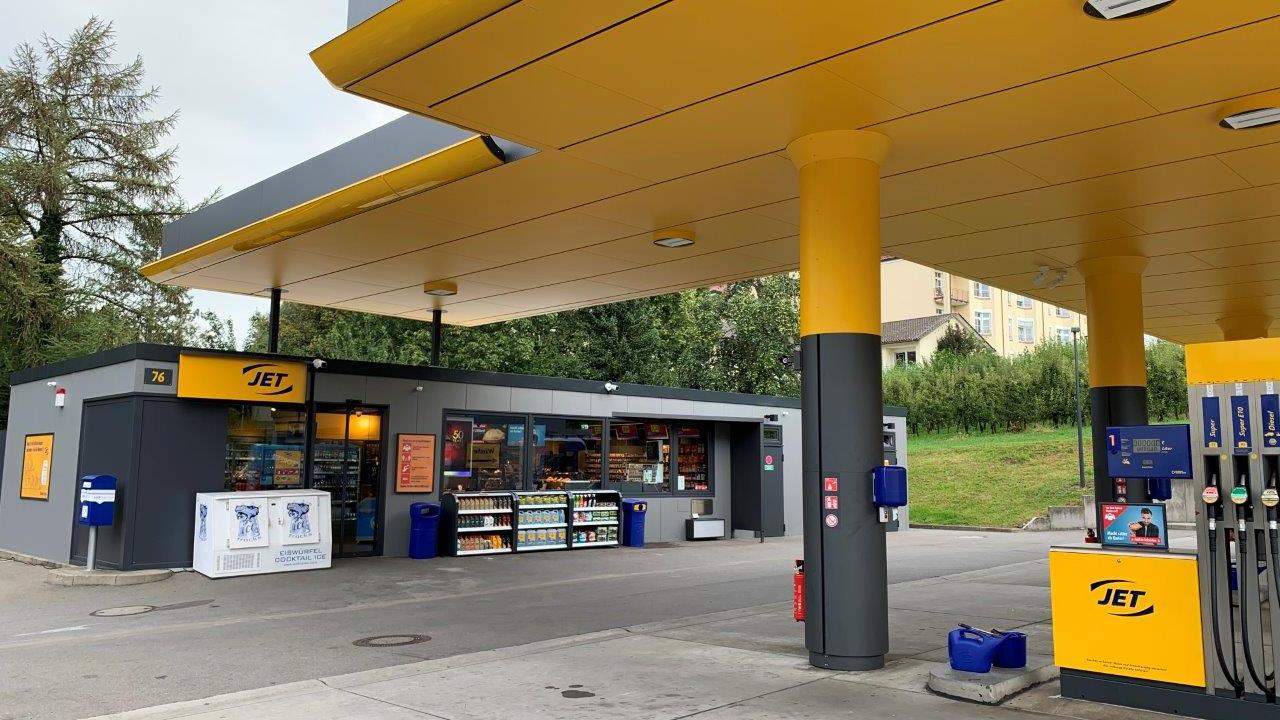 JET Tankstelle, Friedrichshafener Straße in Lindau (Bodensee)