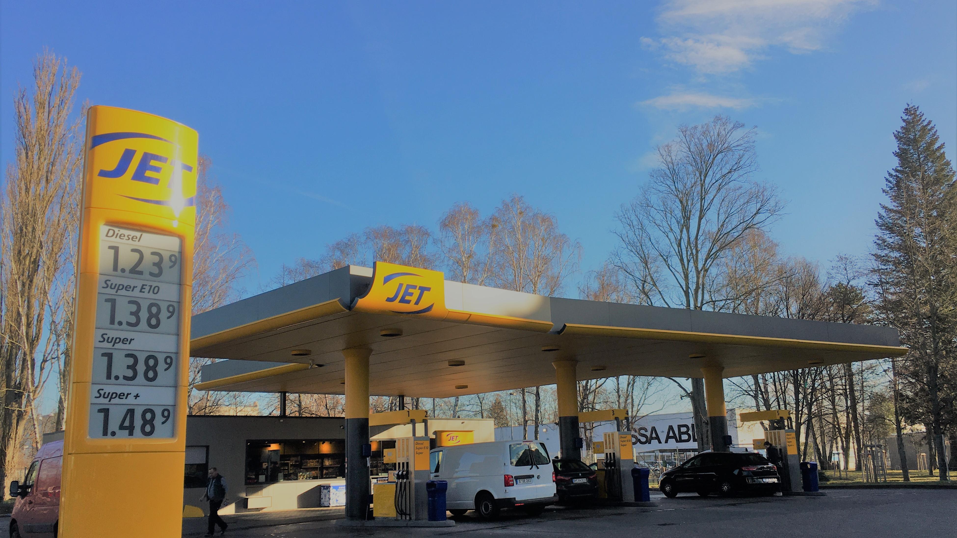 JET Tankstelle, Goerzallee in Berlin