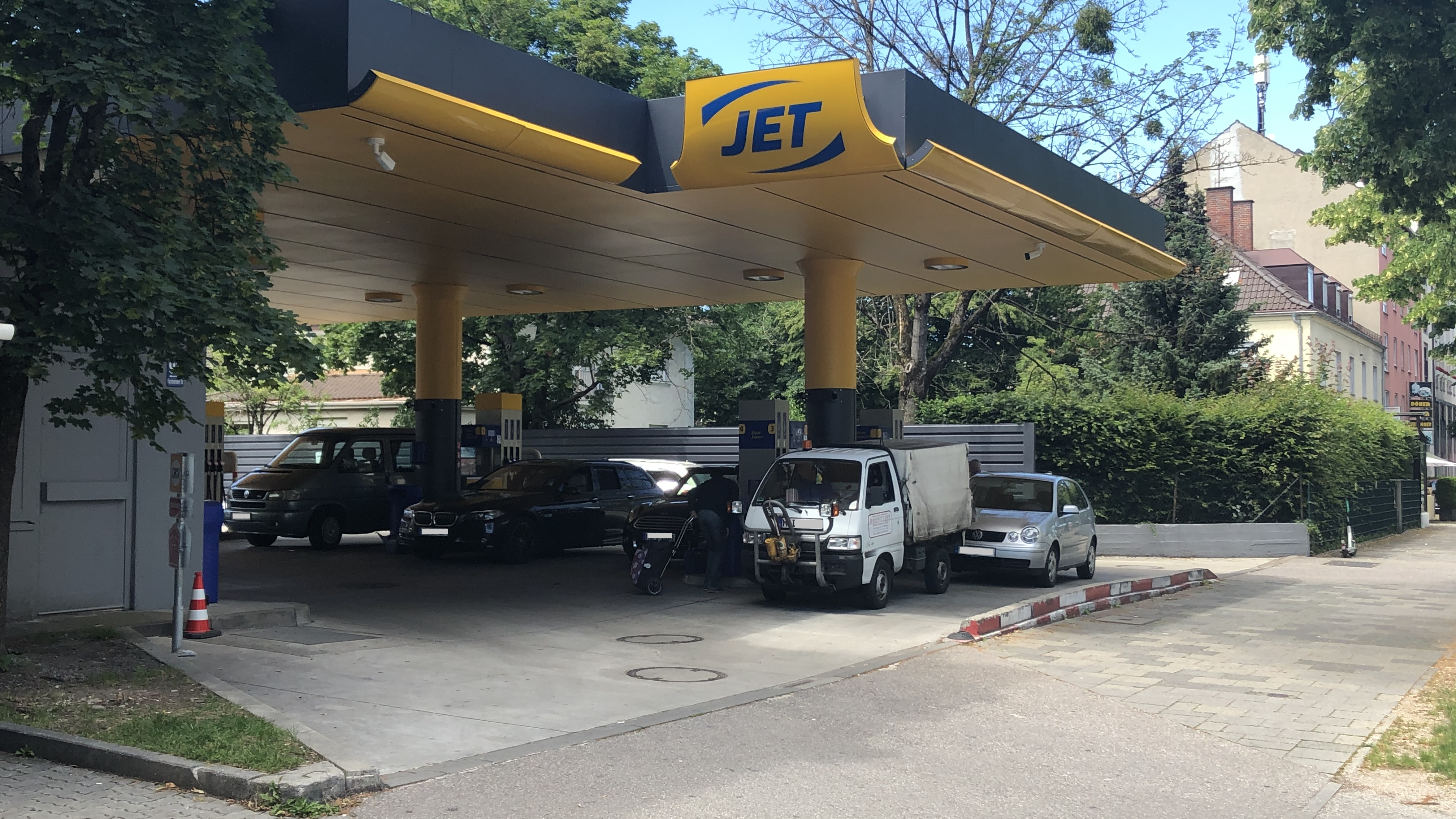 JET Tankstelle, Fürstenrieder Straße in München