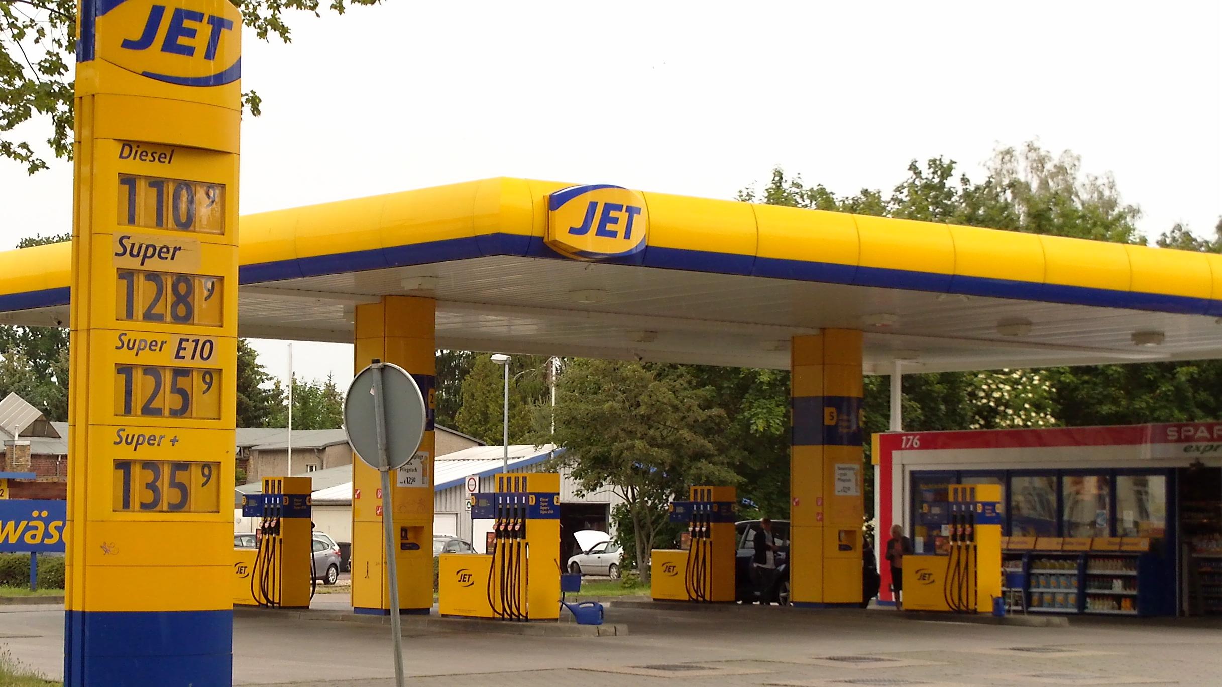 JET Tankstelle, Riesaer Straße in Leipzig