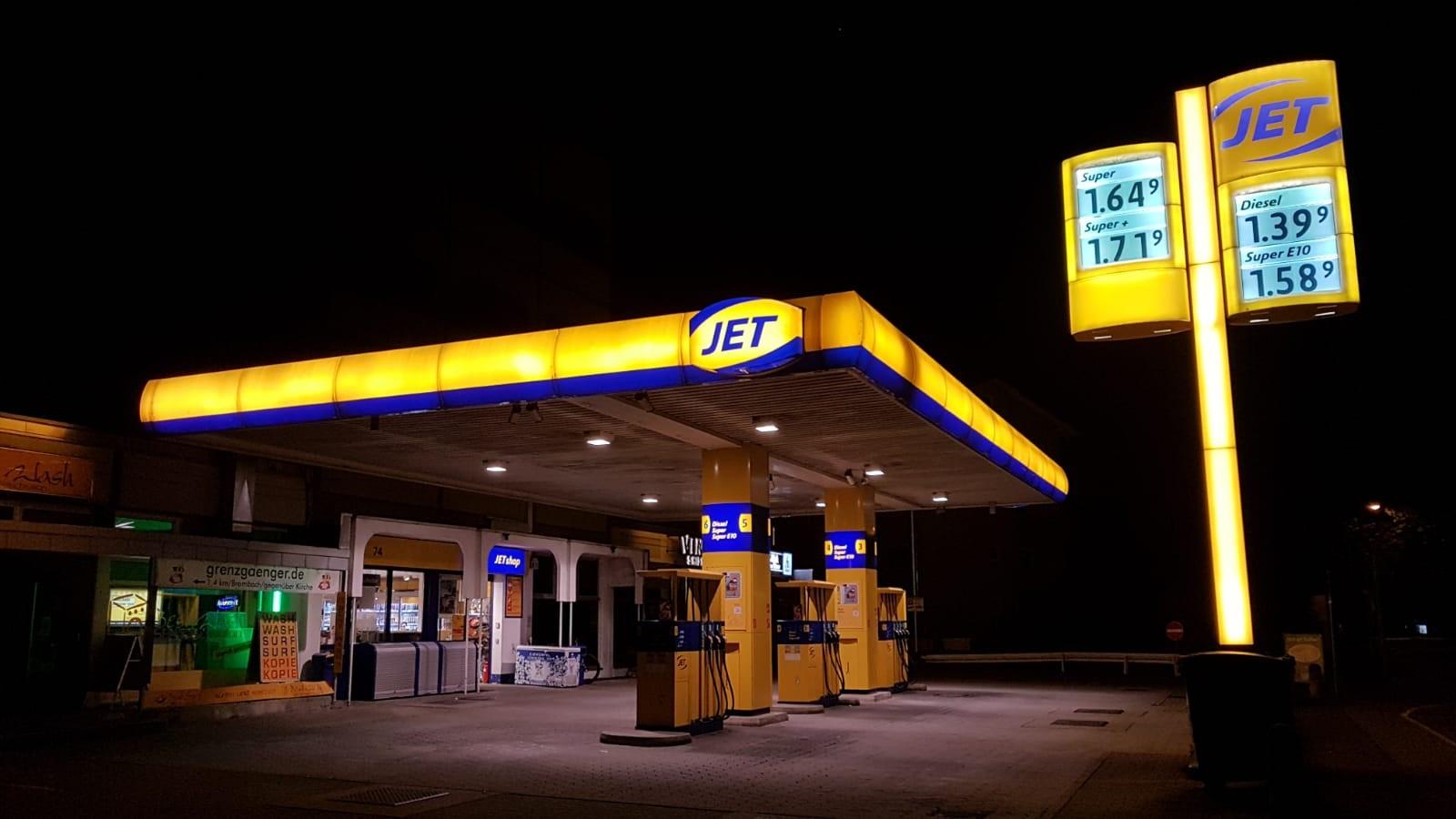 JET Tankstelle, Brombacher Straße in Lörrach
