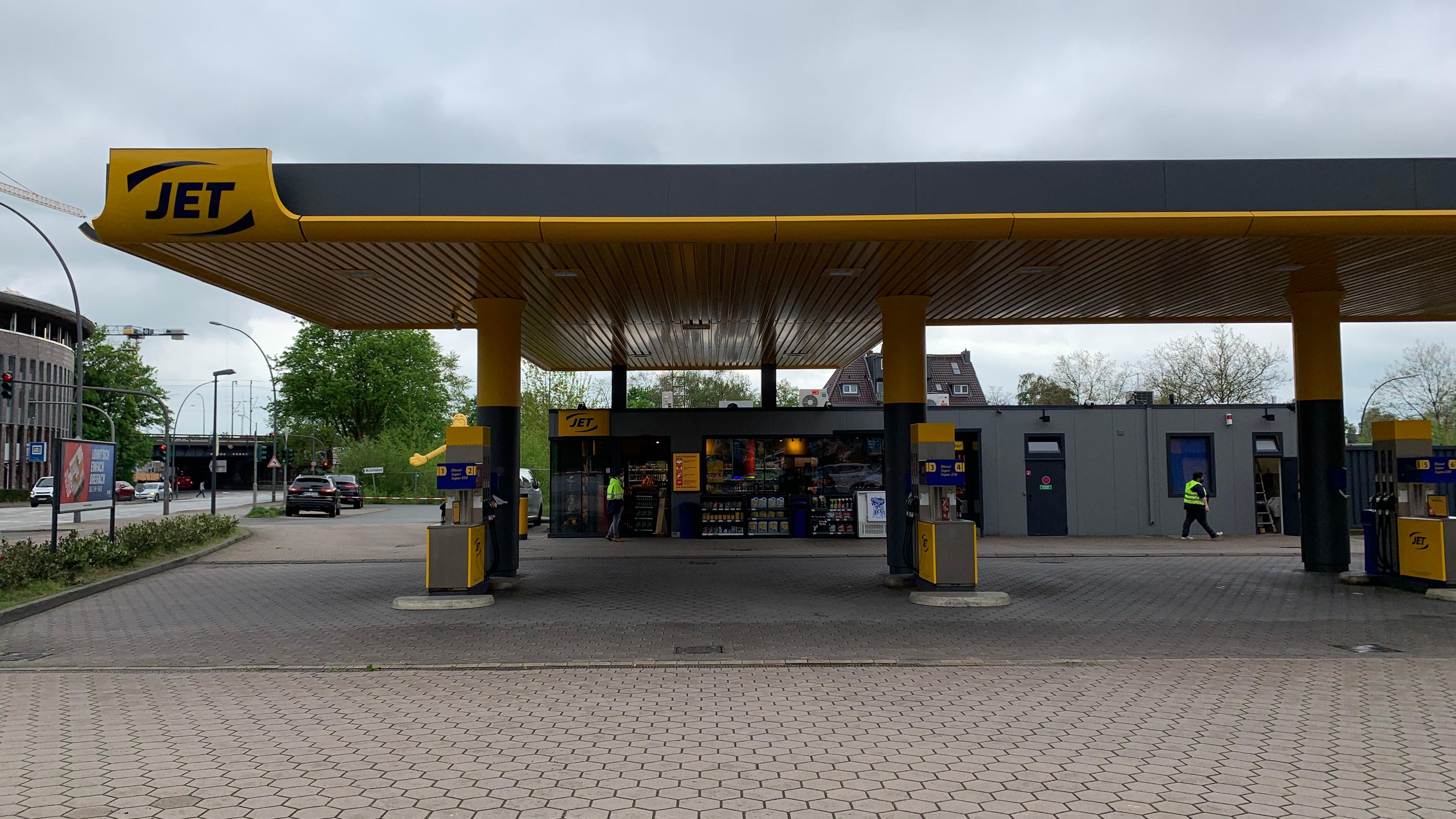JET Tankstelle, Bergedorfer Straße in Hamburg