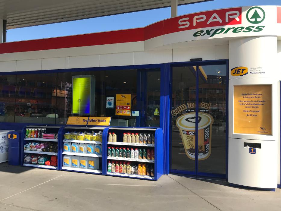 JET Tankstelle, Erkrather Straße in Düsseldorf