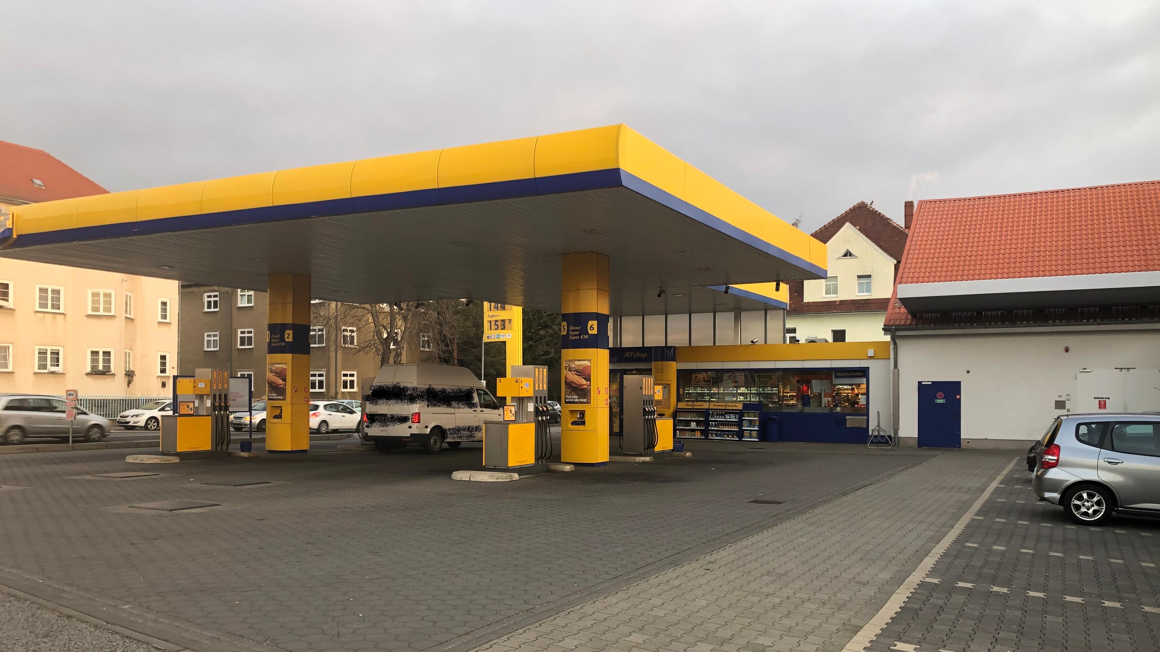 JET Tankstelle, Stieberstraße in Bautzen