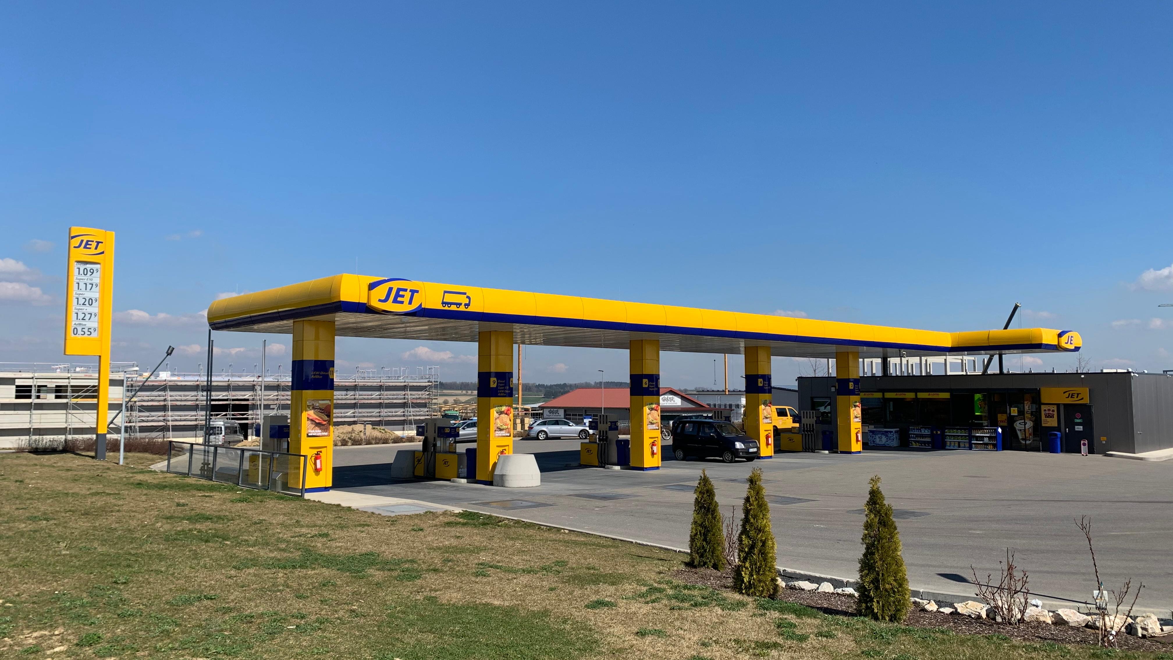 JET Tankstelle, Ulmer Straße in Öpfingen