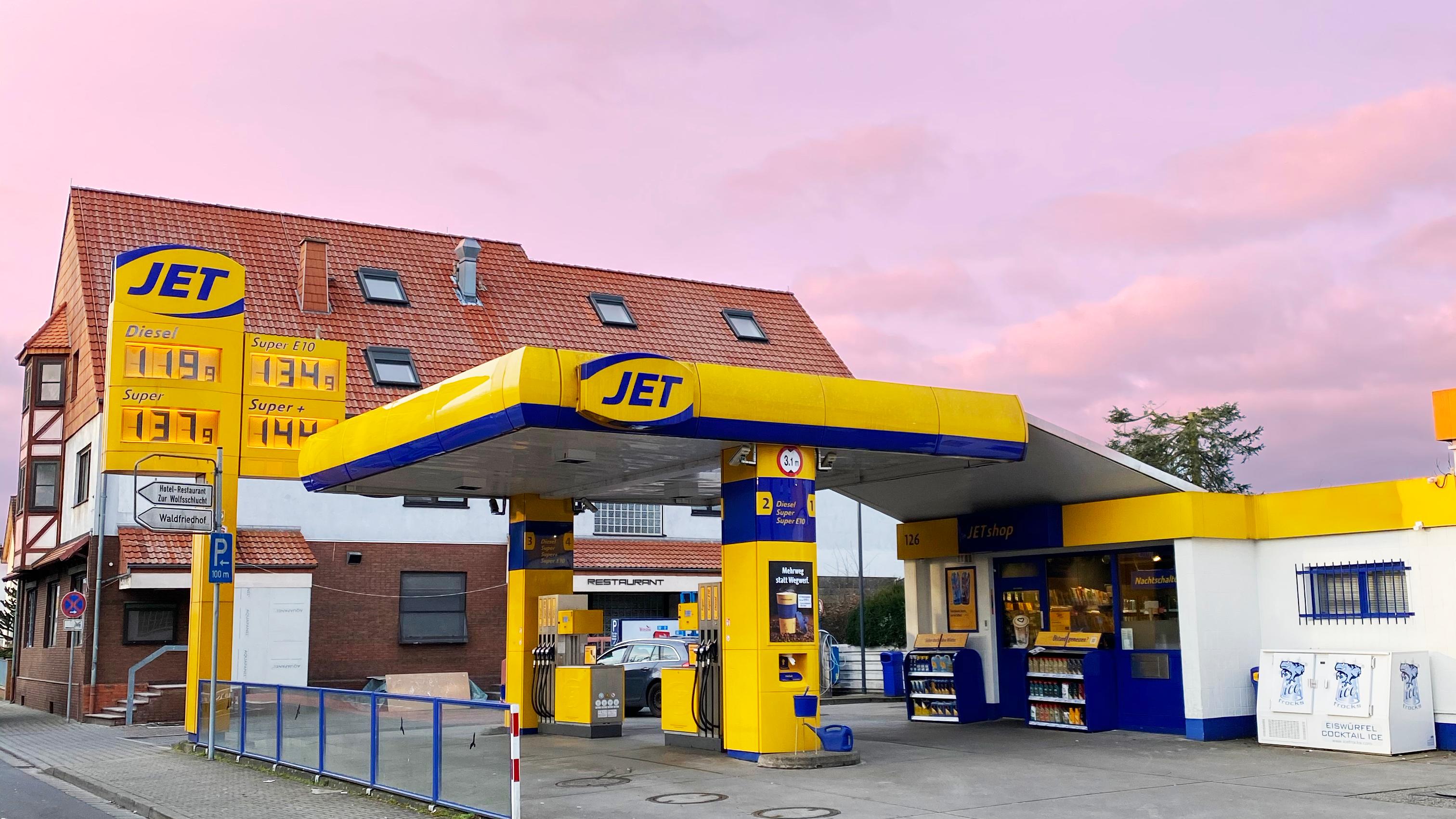 JET Tankstelle, Weiskircher Straße in Rodgau