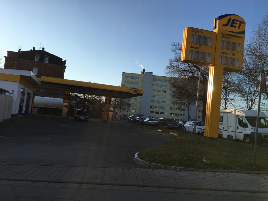 JET Tankstelle, Königsallee in Bayreuth