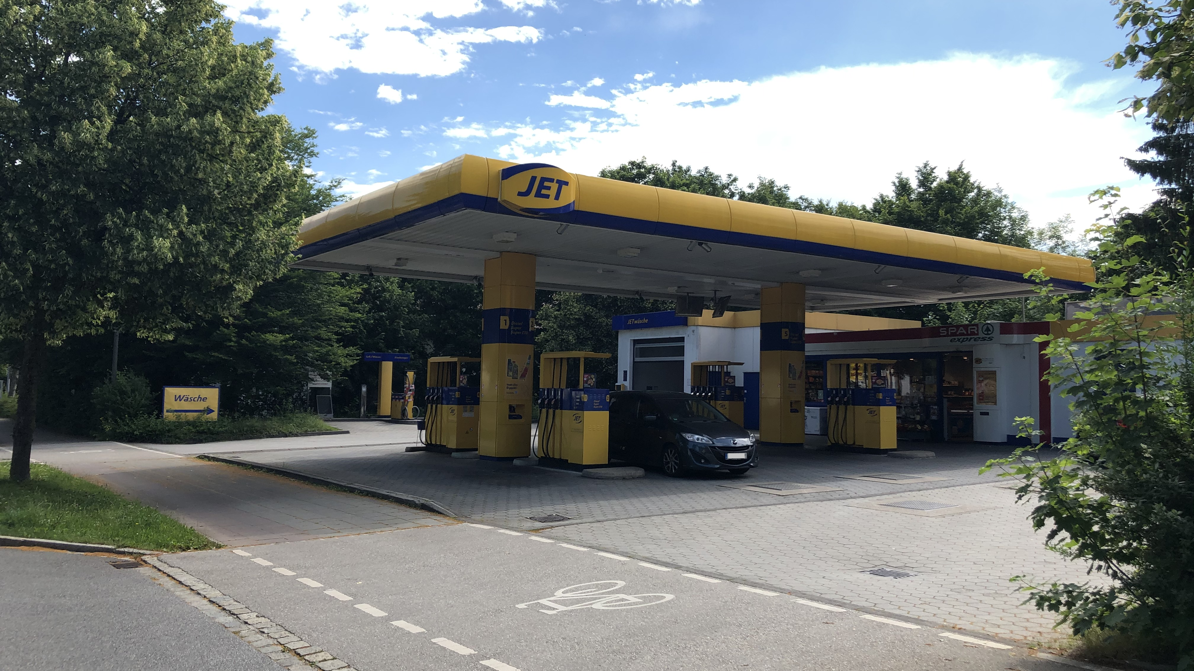 JET Tankstelle, Münchner Straße in Feldkirchen