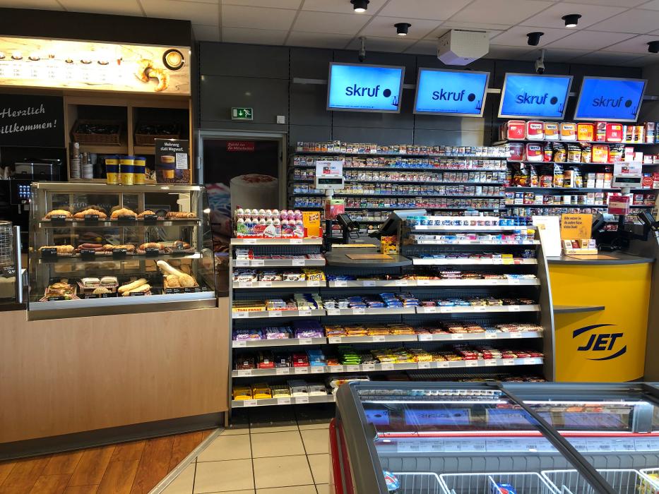 JET Tankstelle, Provinzialstraße in Urbar