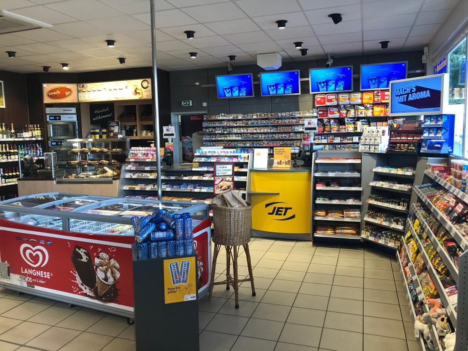 JET Tankstelle, Provinzialstraße in Urbar