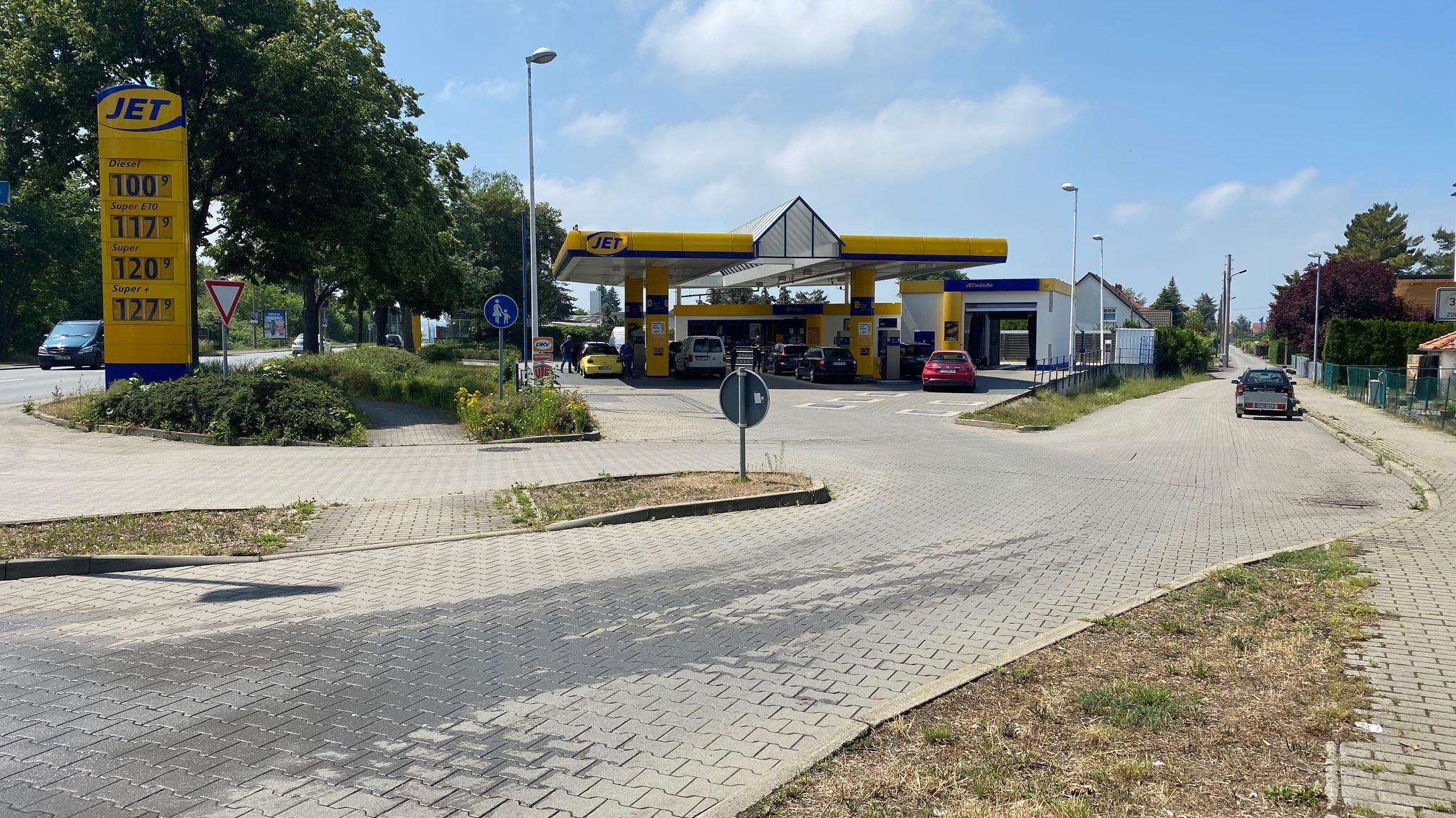 JET Tankstelle, Silstedter Straße in Halberstadt