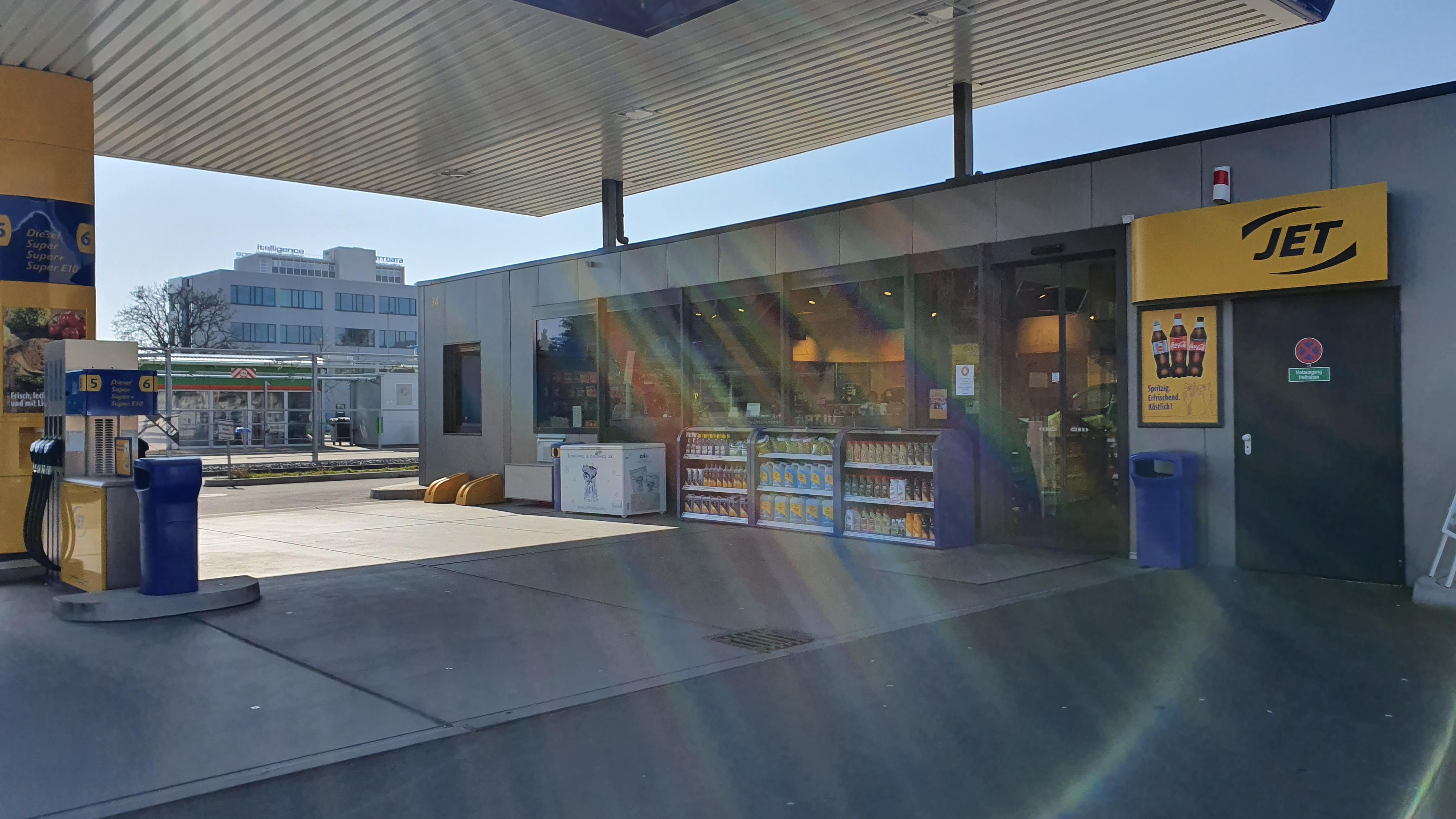 JET Tankstelle, Breitscheidstraße in Dresden