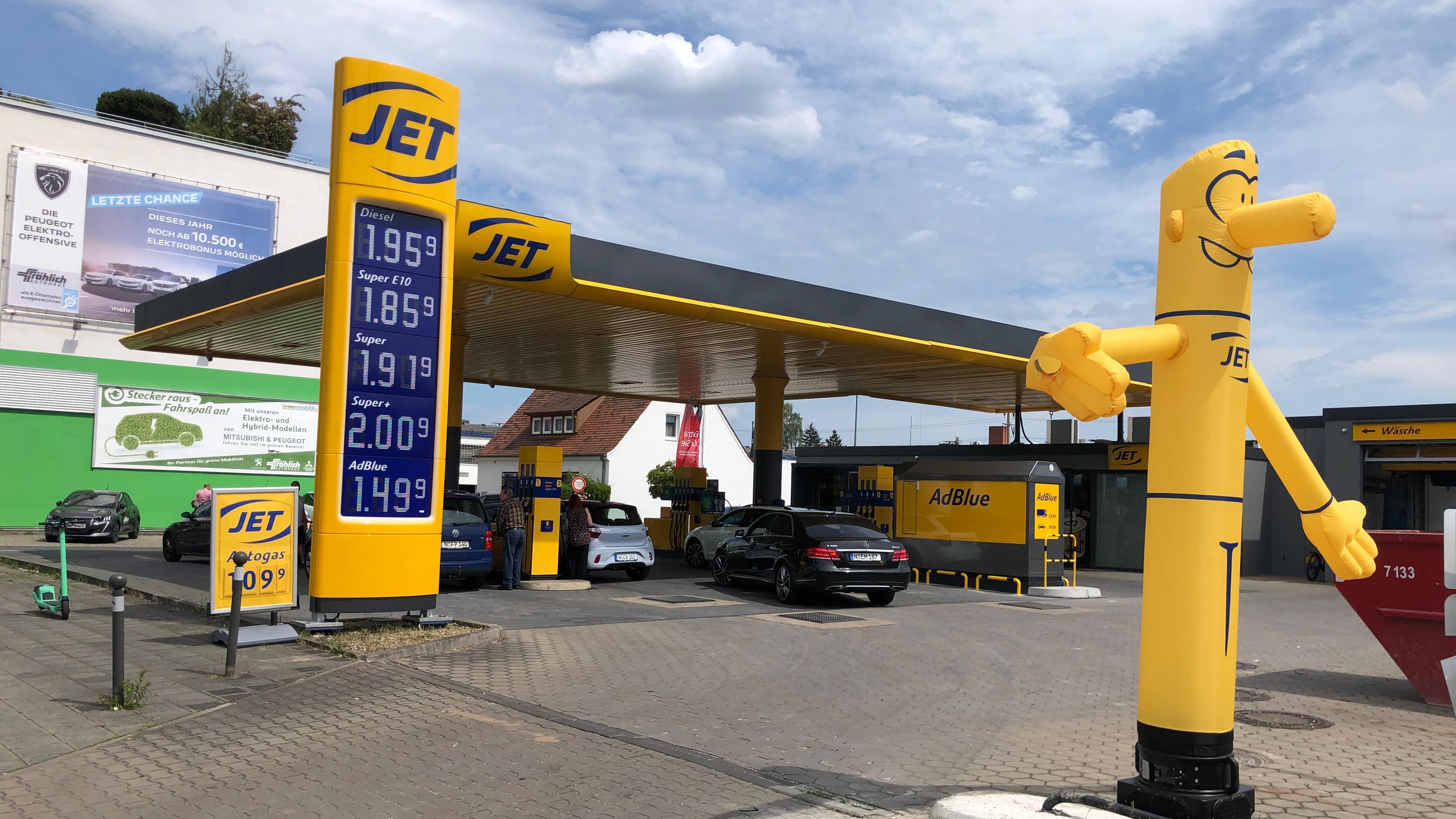 JET Tankstelle, Ostendstraße in Nürnberg
