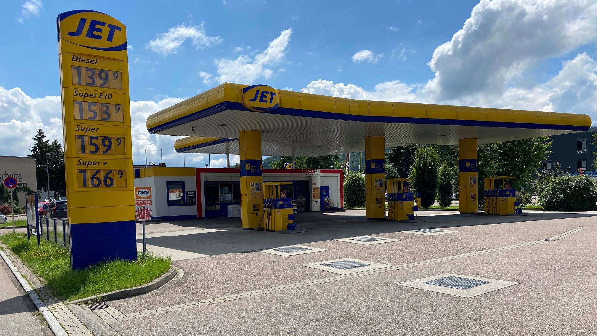 JET Tankstelle, Mühlwiesen in Urbach