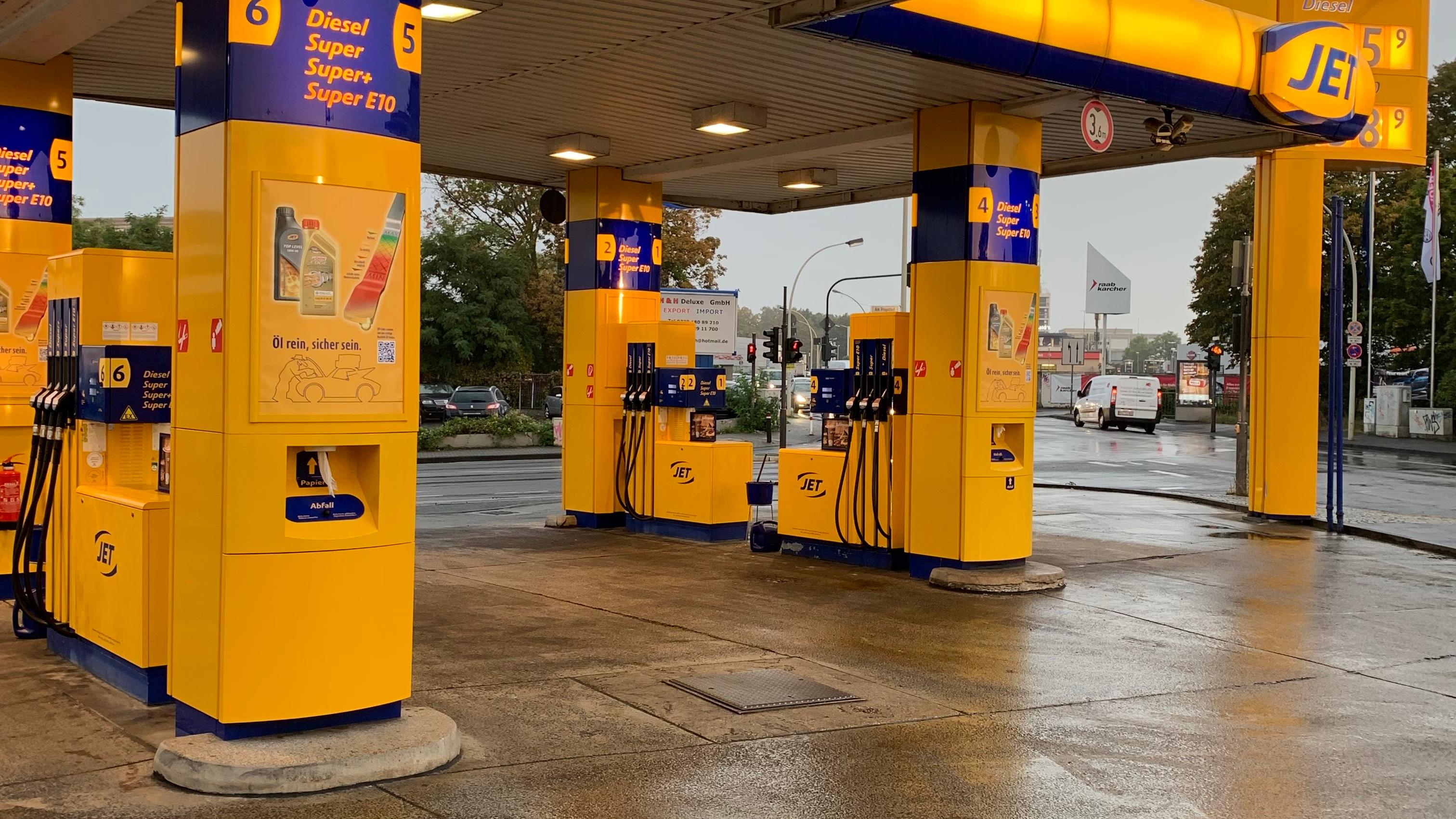 JET Tankstelle, Bornheimer Straße in Bonn