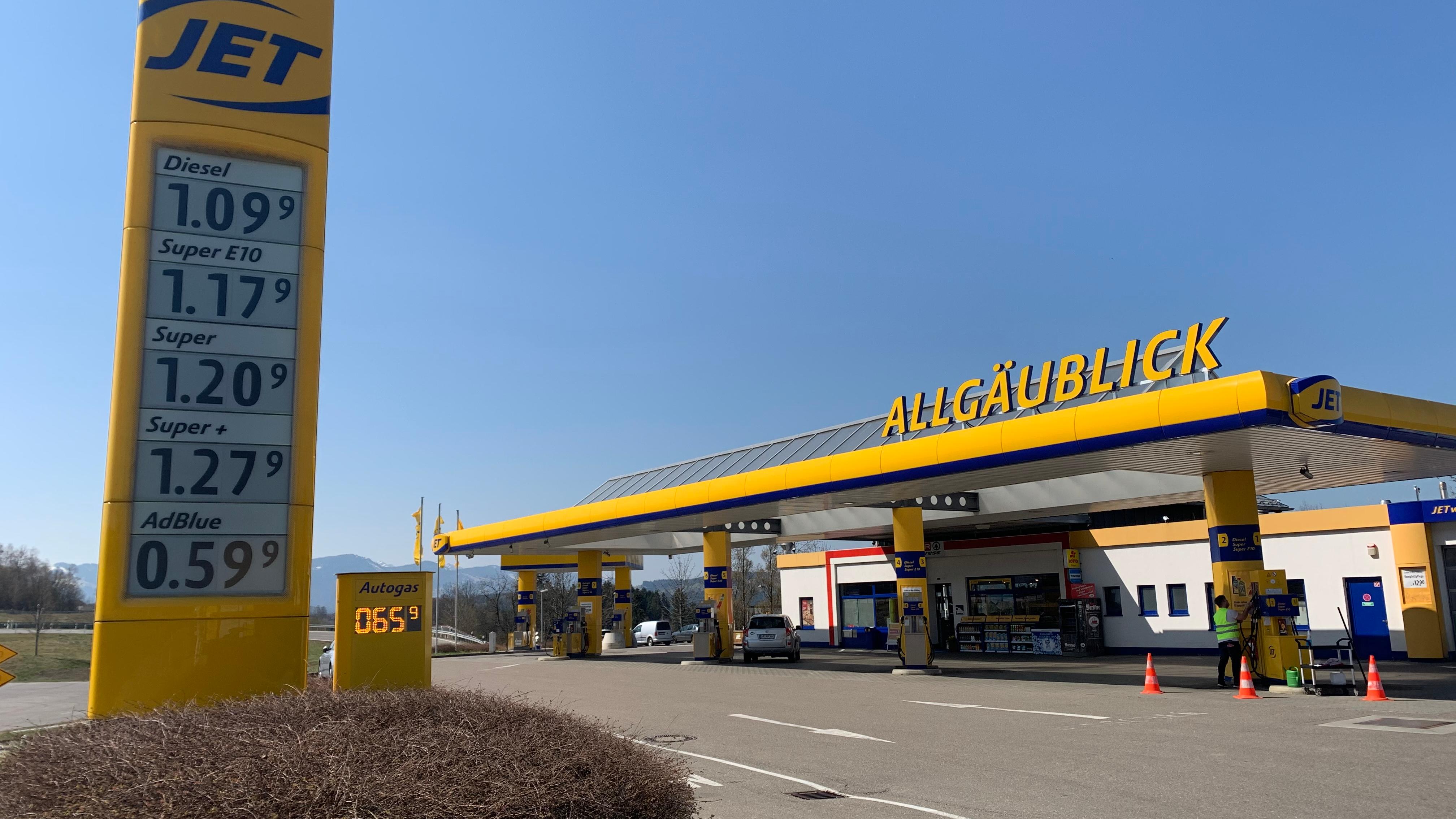 JET Tankstelle, Herzmanns in Waltenhofen