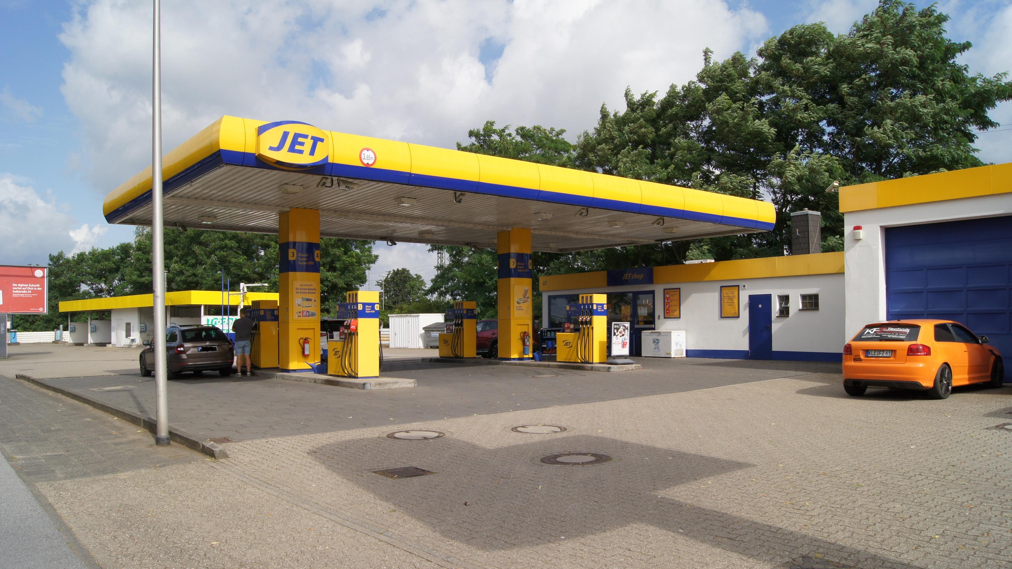 JET Tankstelle, Reeser Straße in Emmerich am Rhein