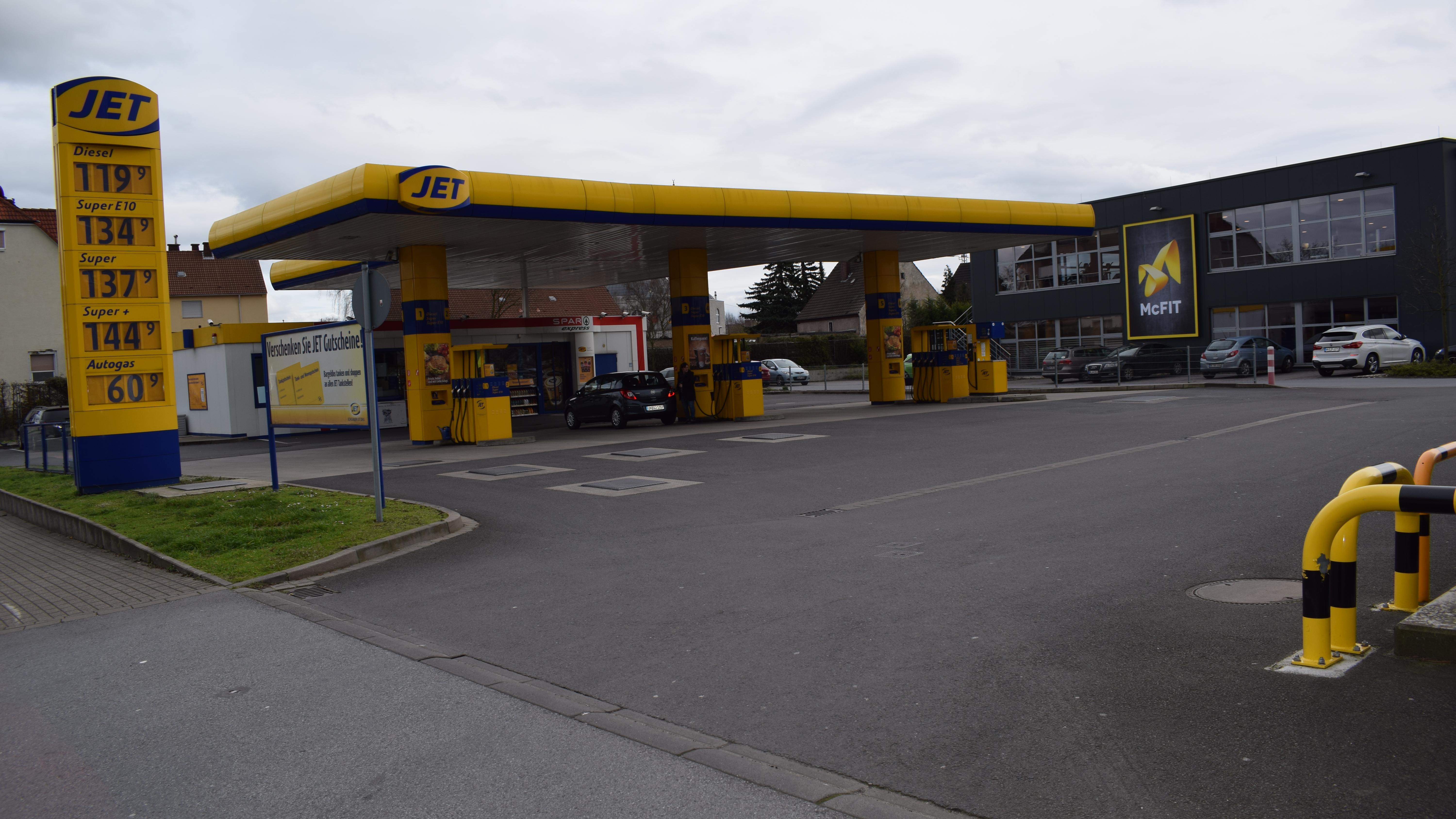 JET Tankstelle, Viktoriastraße in Lünen