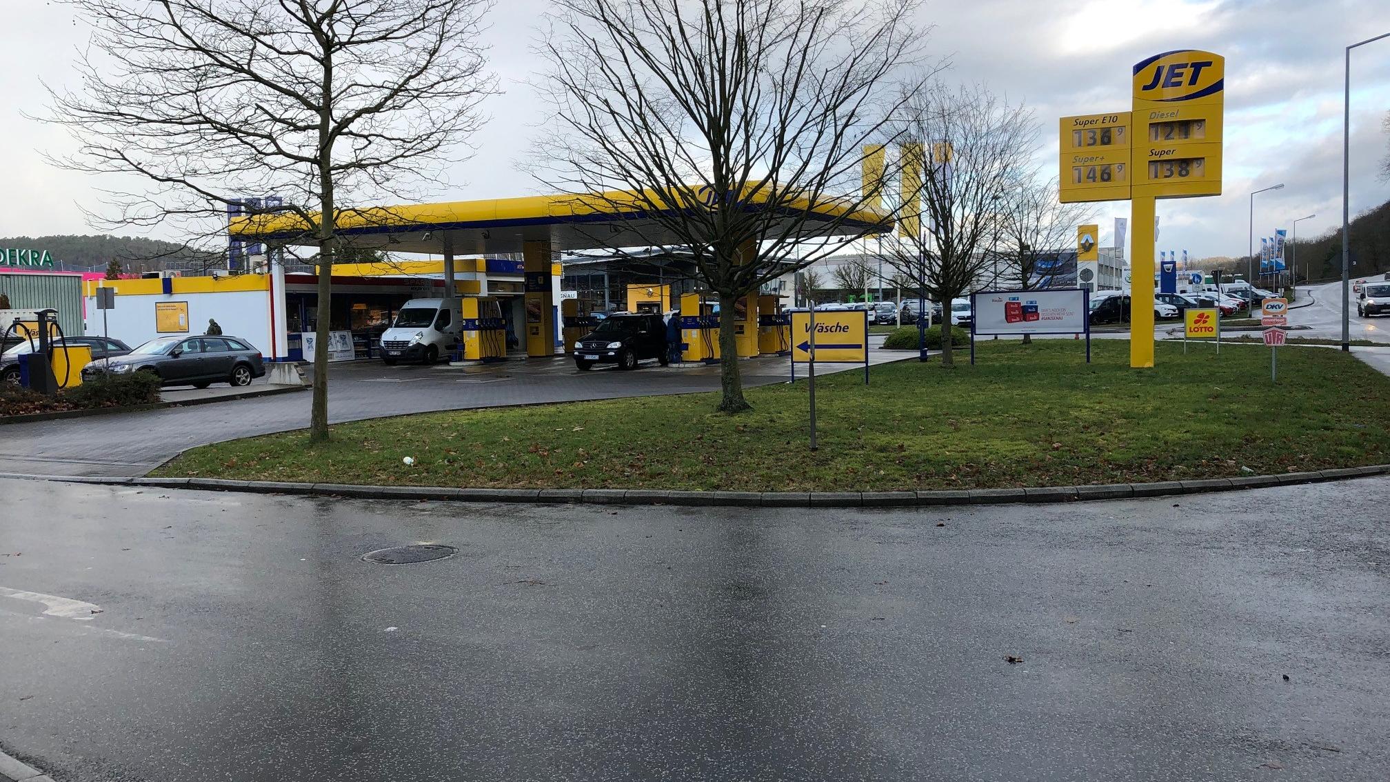 JET Tankstelle, Neue Kasseler Straße in Marburg