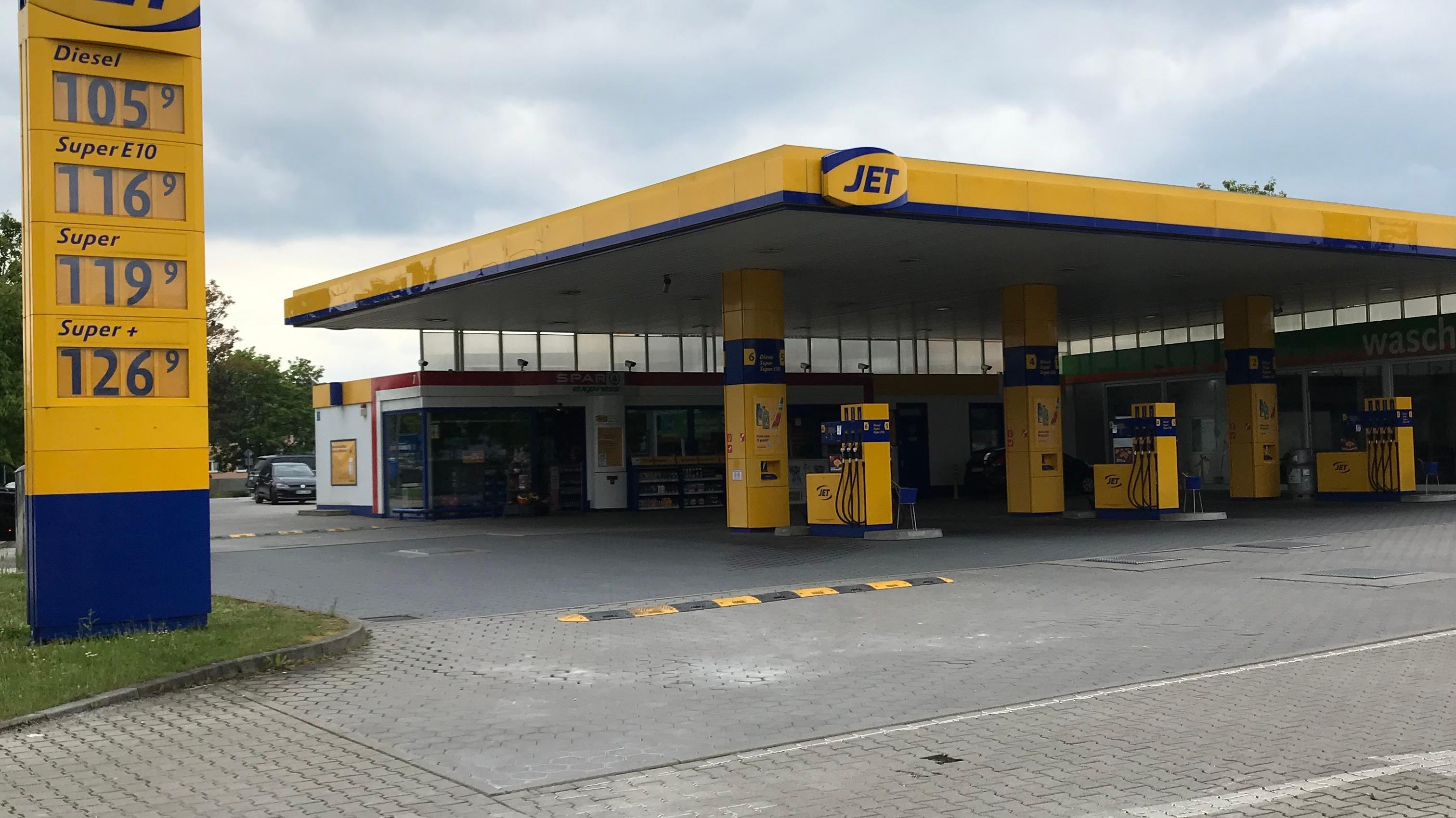 JET Tankstelle, Nordgaustraße in Regensburg
