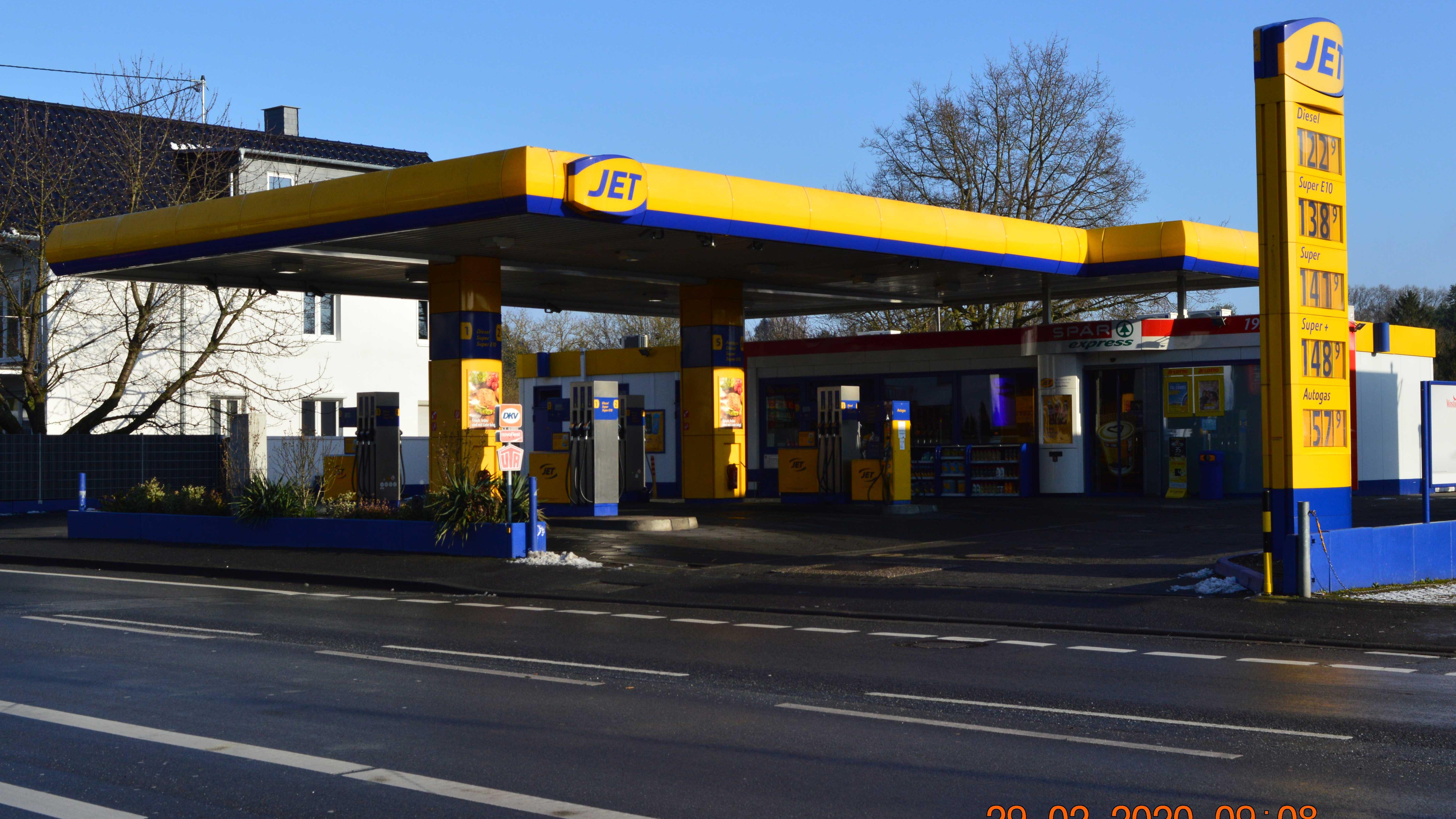 JET Tankstelle, Erich-Ollenhauer-Straße in Wiesbaden