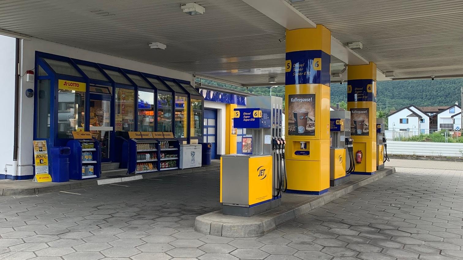 JET Tankstelle, Stuttgarter Straße in Geislingen an der Steige