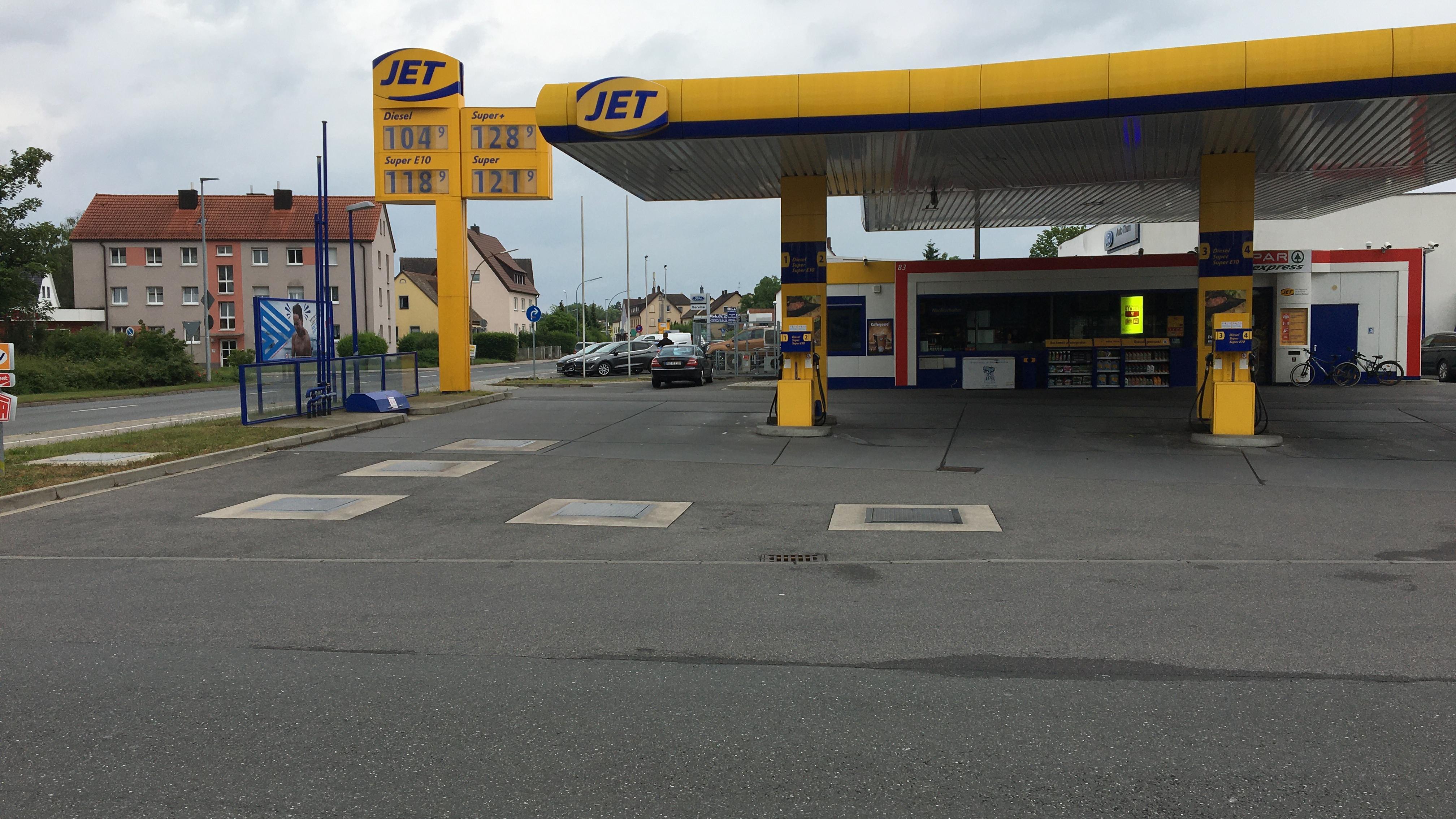 JET Tankstelle, Bamberger Straße in Forchheim