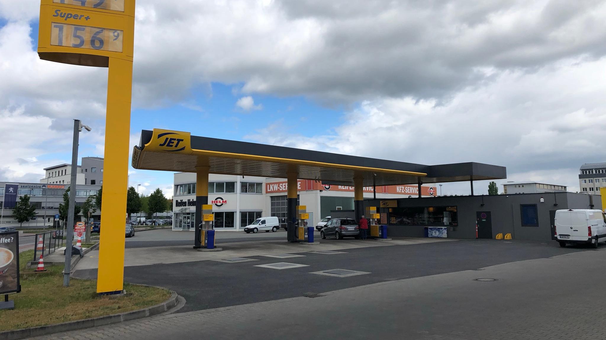 JET Tankstelle, Saganer Straße in Teltow