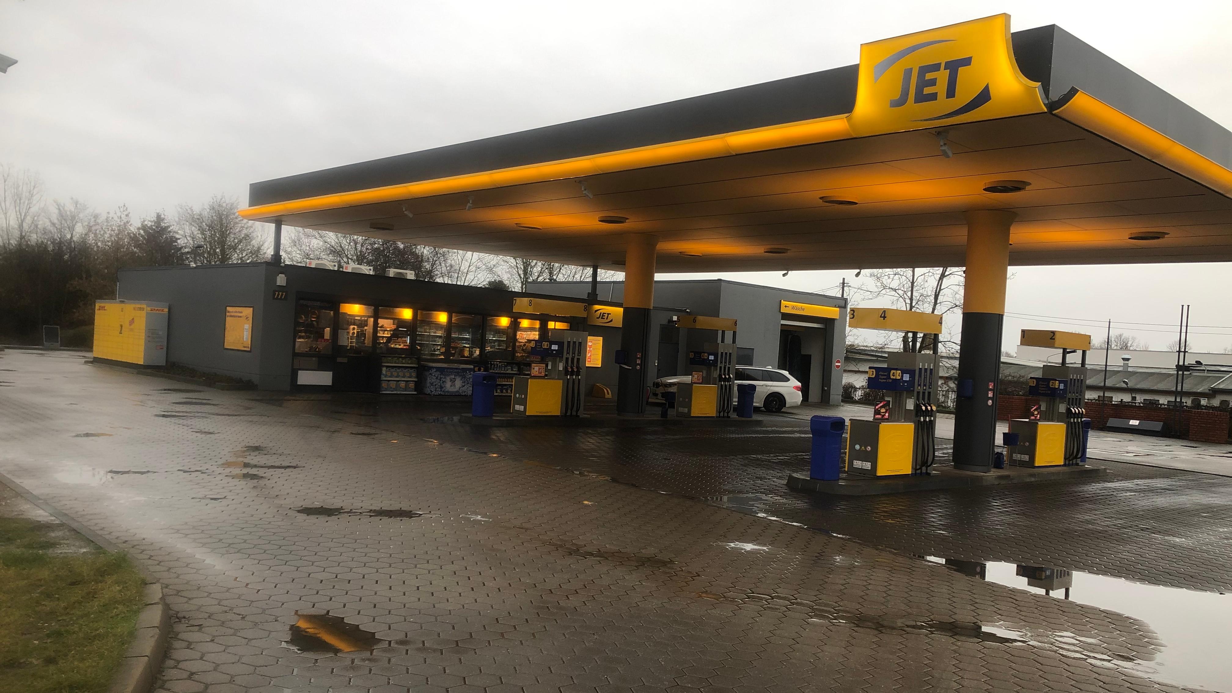 JET Tankstelle, Dieskaustraße in Leipzig