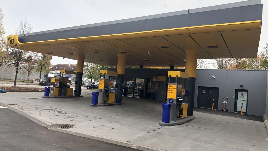 JET Tankstelle, Heidemannstraße in München