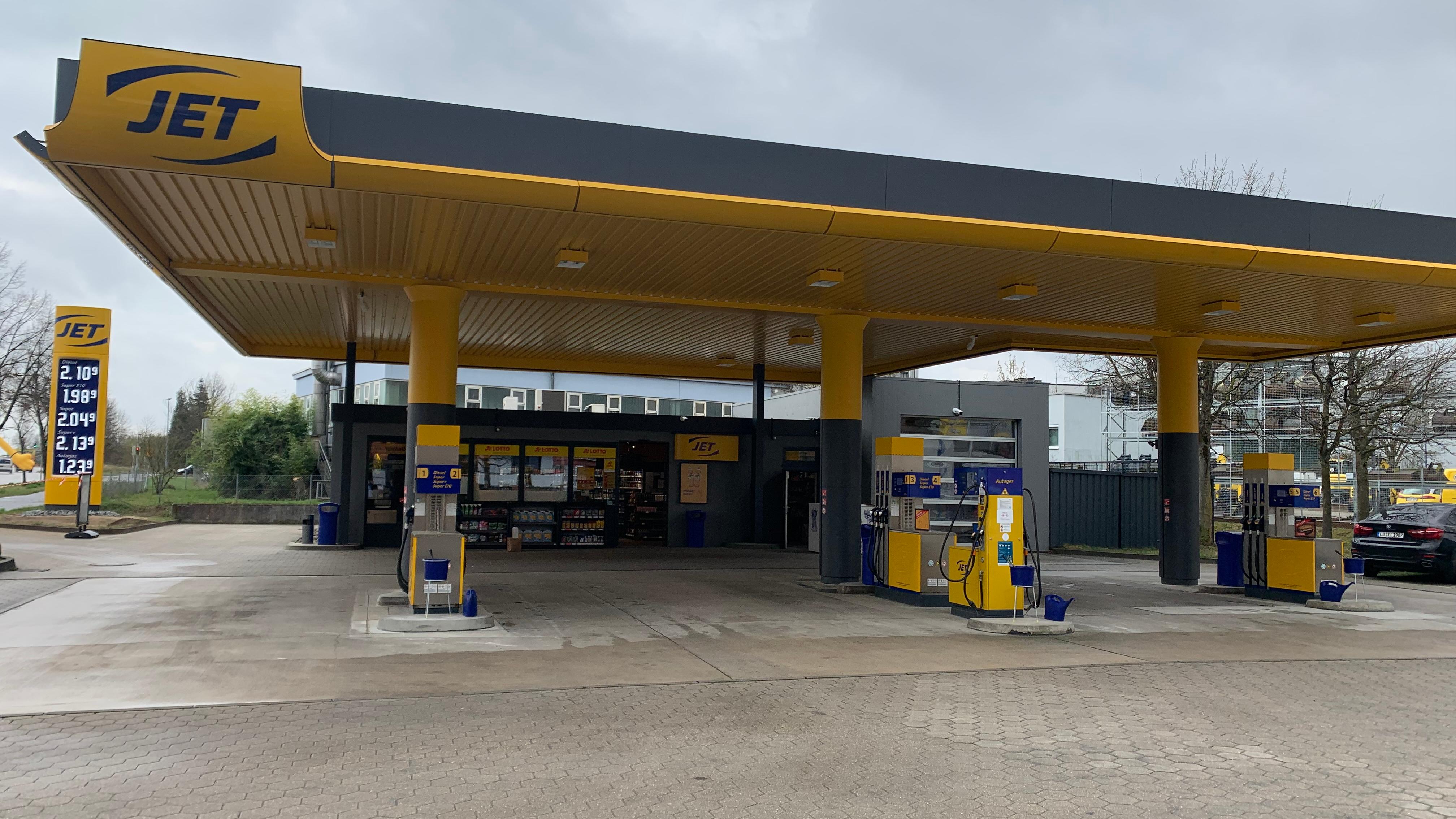 JET Tankstelle, Neuhauser Straße in Stuttgart