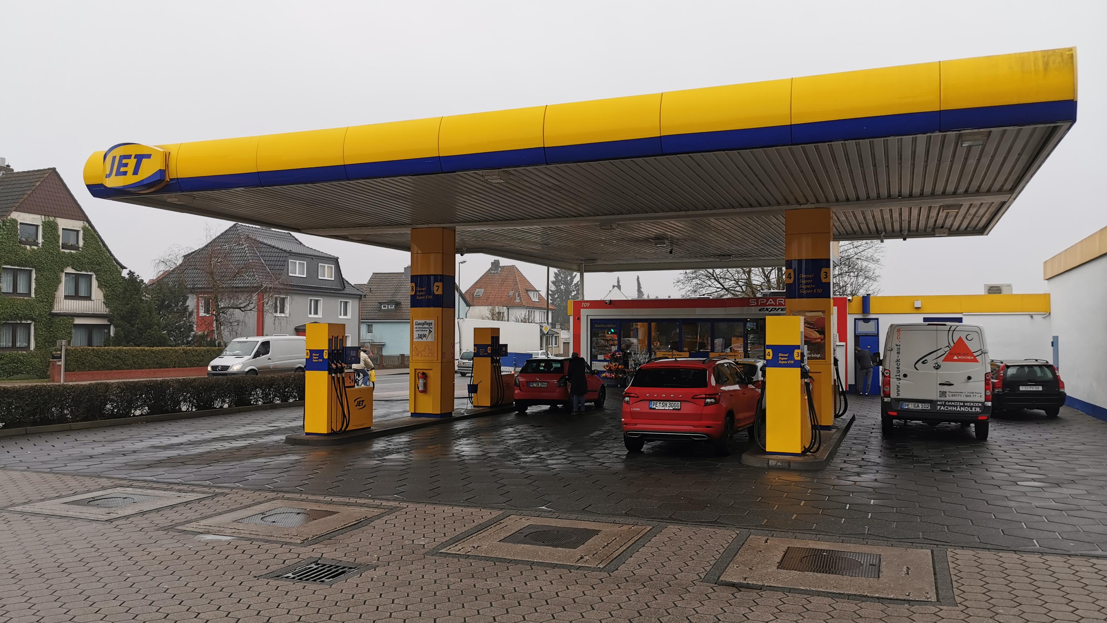 JET Tankstelle, Schwarzer Weg in Peine